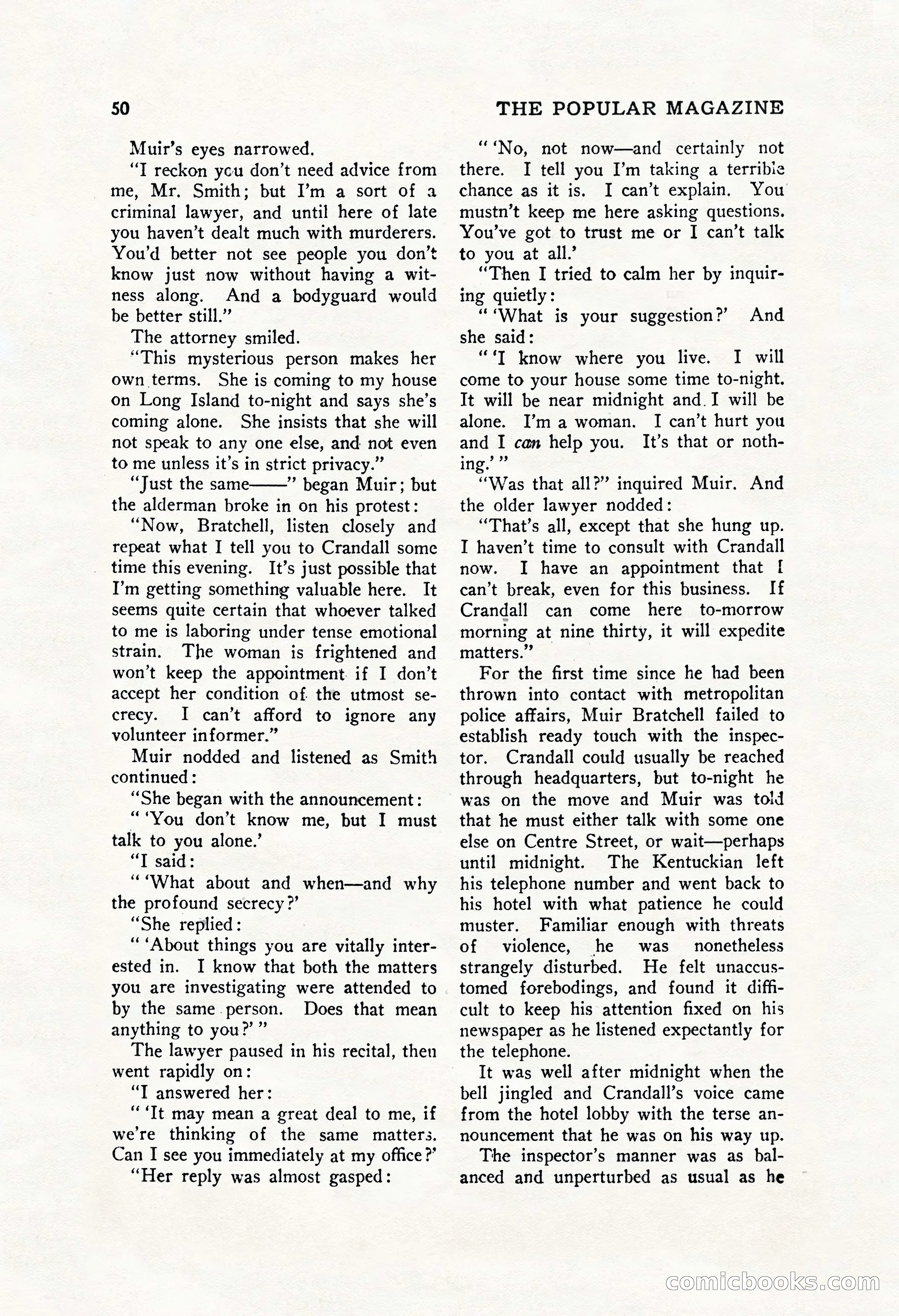The Popular Magazine, December 20, 1928 — page 68 of 196