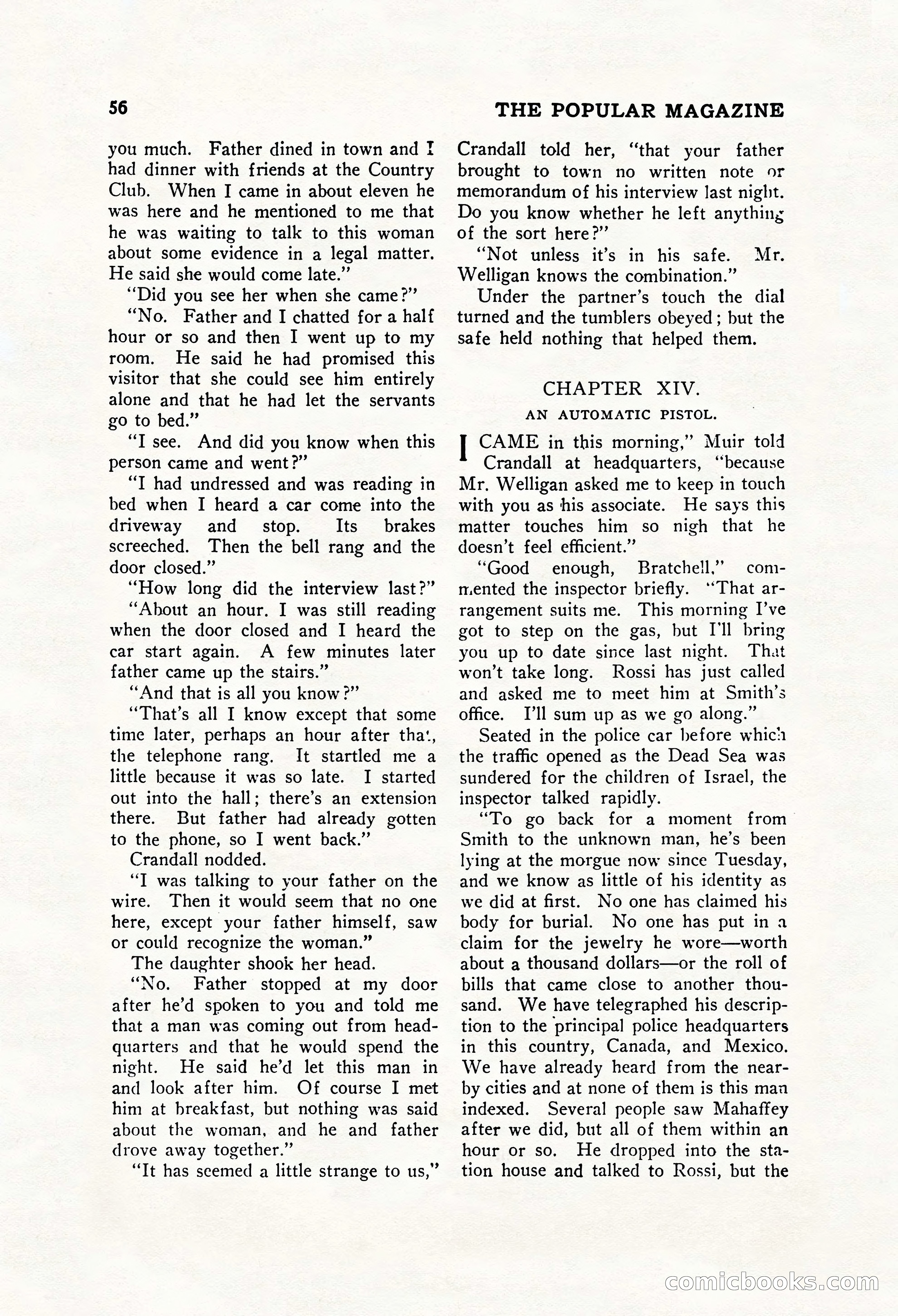 The Popular Magazine, December 20, 1928 — page 74 of 196