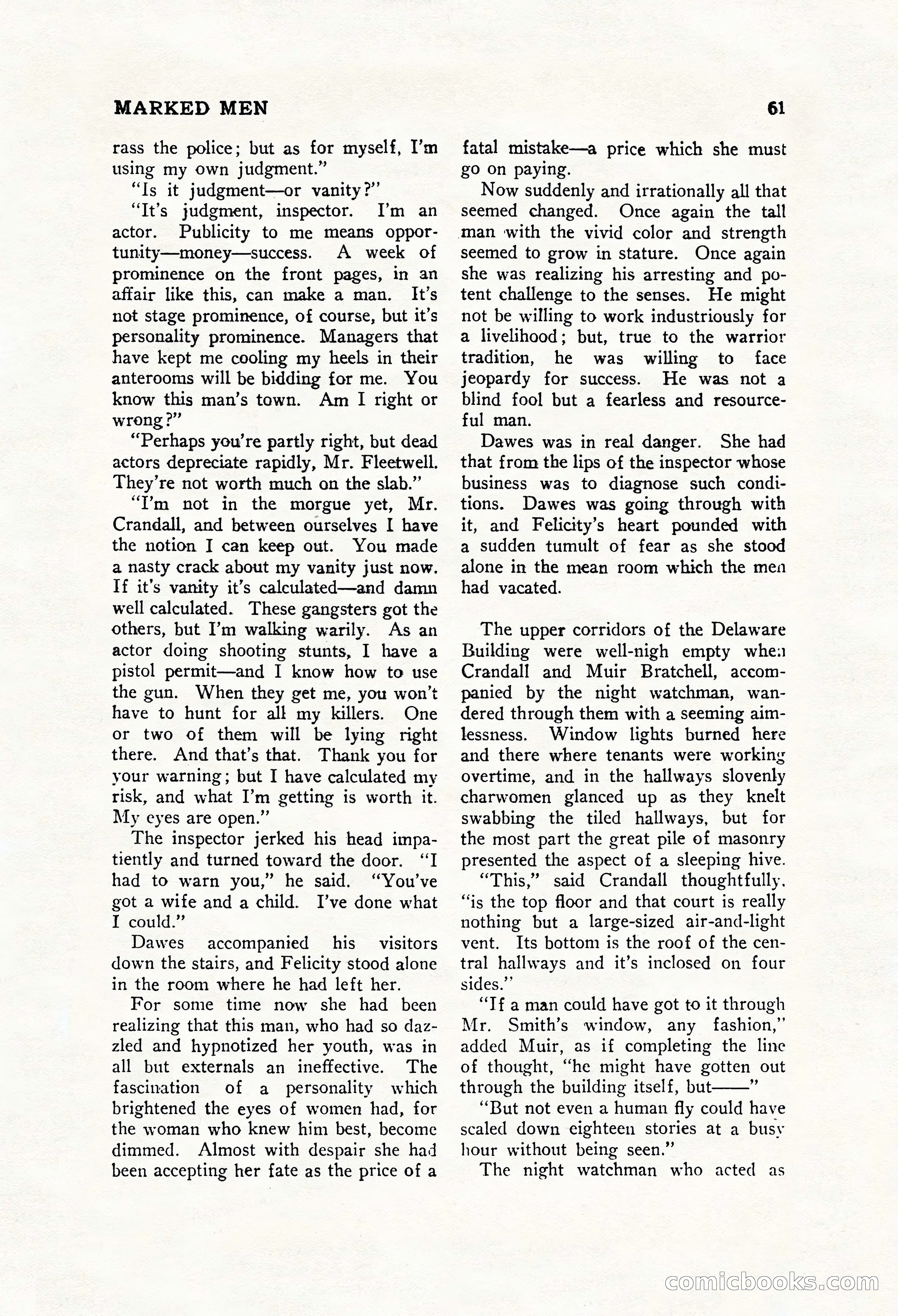 The Popular Magazine, December 20, 1928 — page 79 of 196