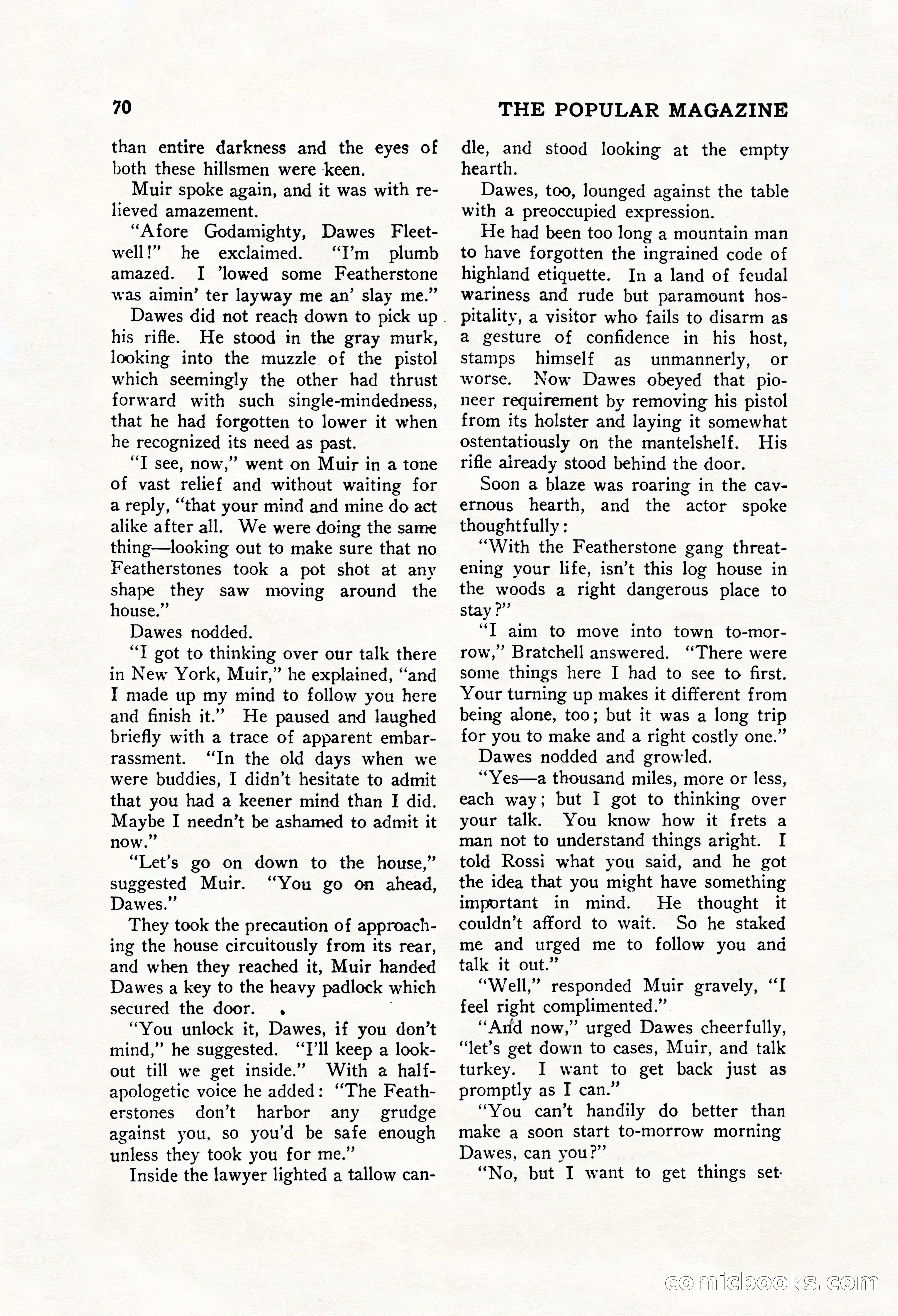 The Popular Magazine, December 20, 1928 — page 88 of 196