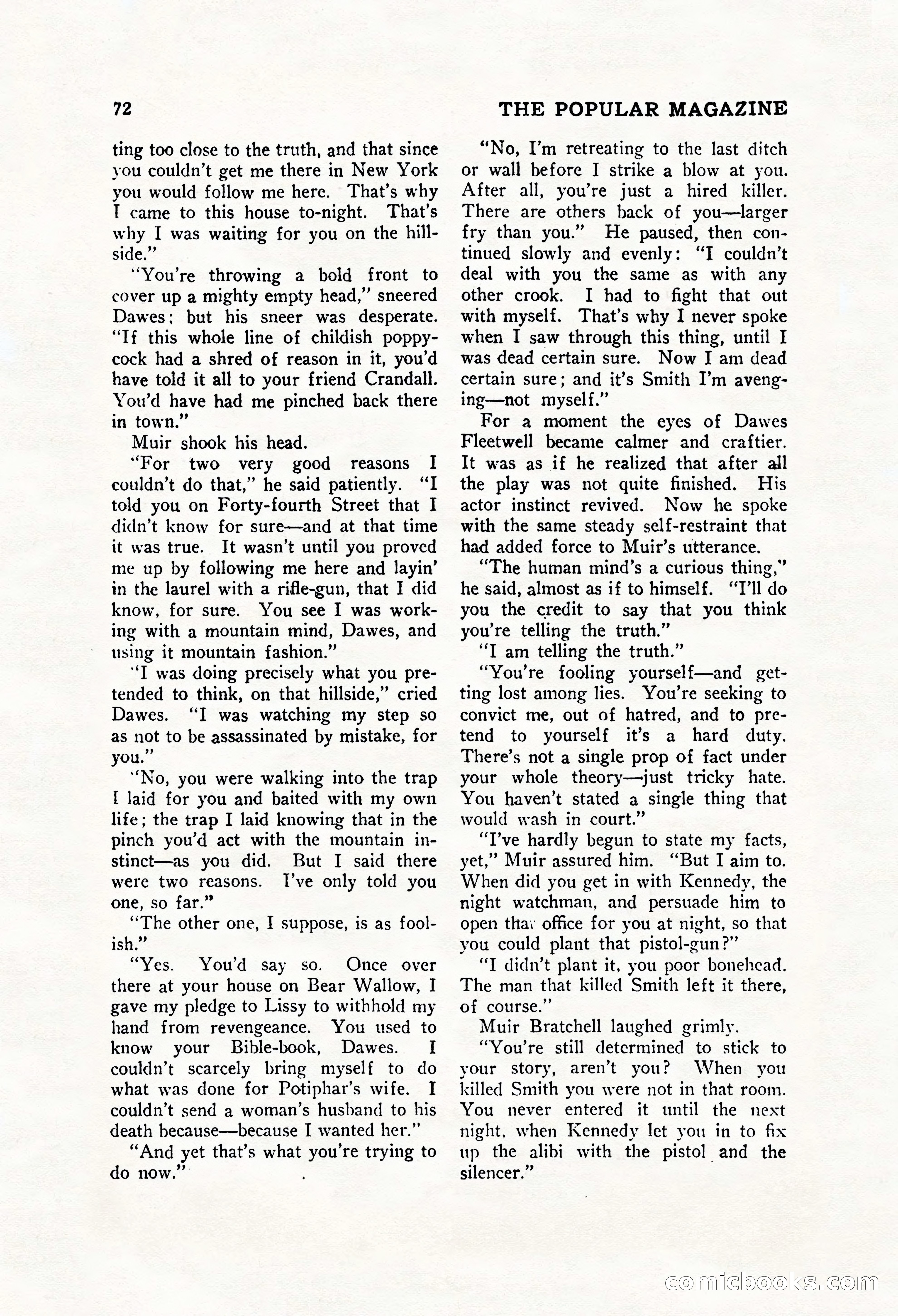 The Popular Magazine, December 20, 1928 — page 90 of 196