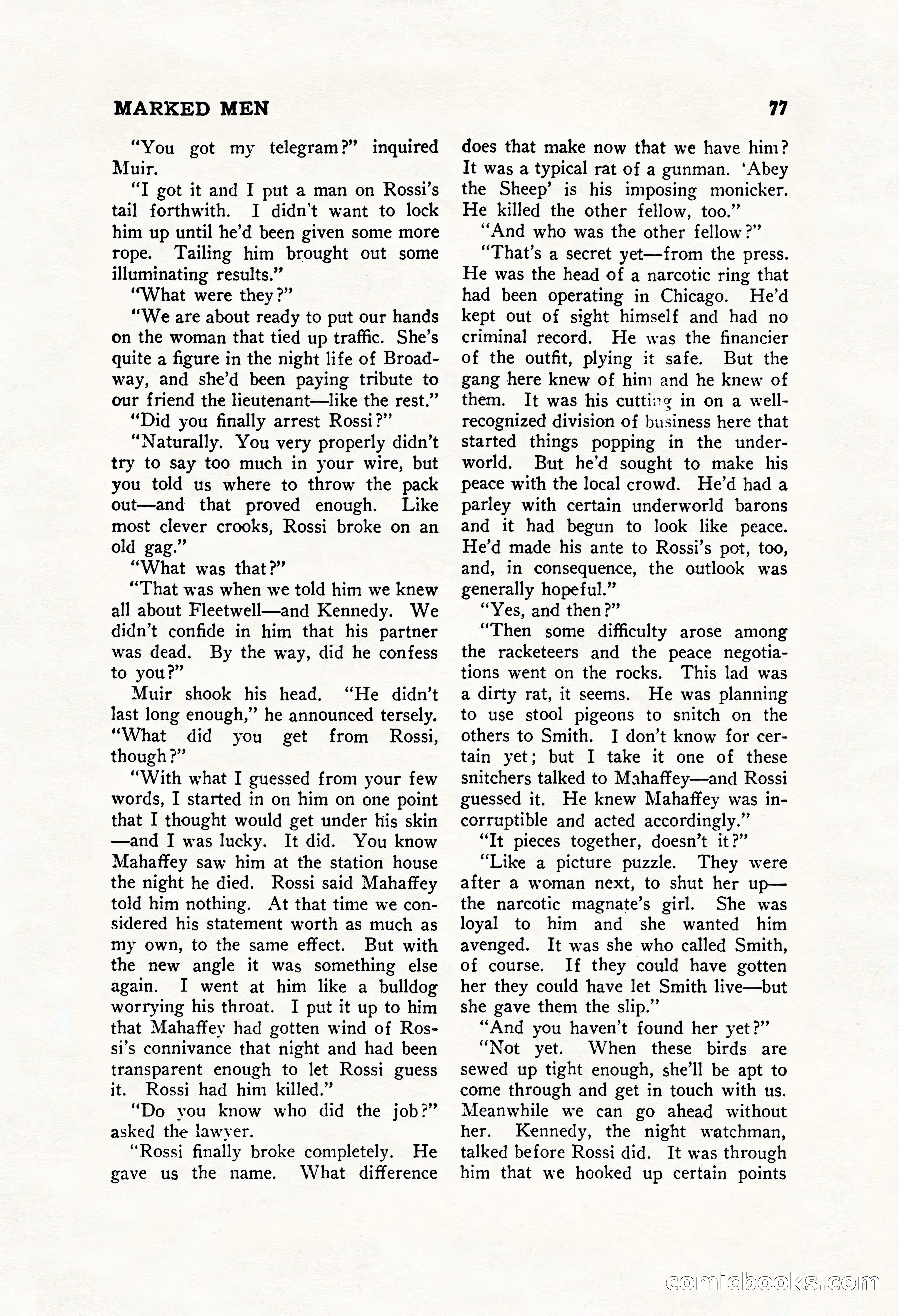 The Popular Magazine, December 20, 1928 — page 95 of 196