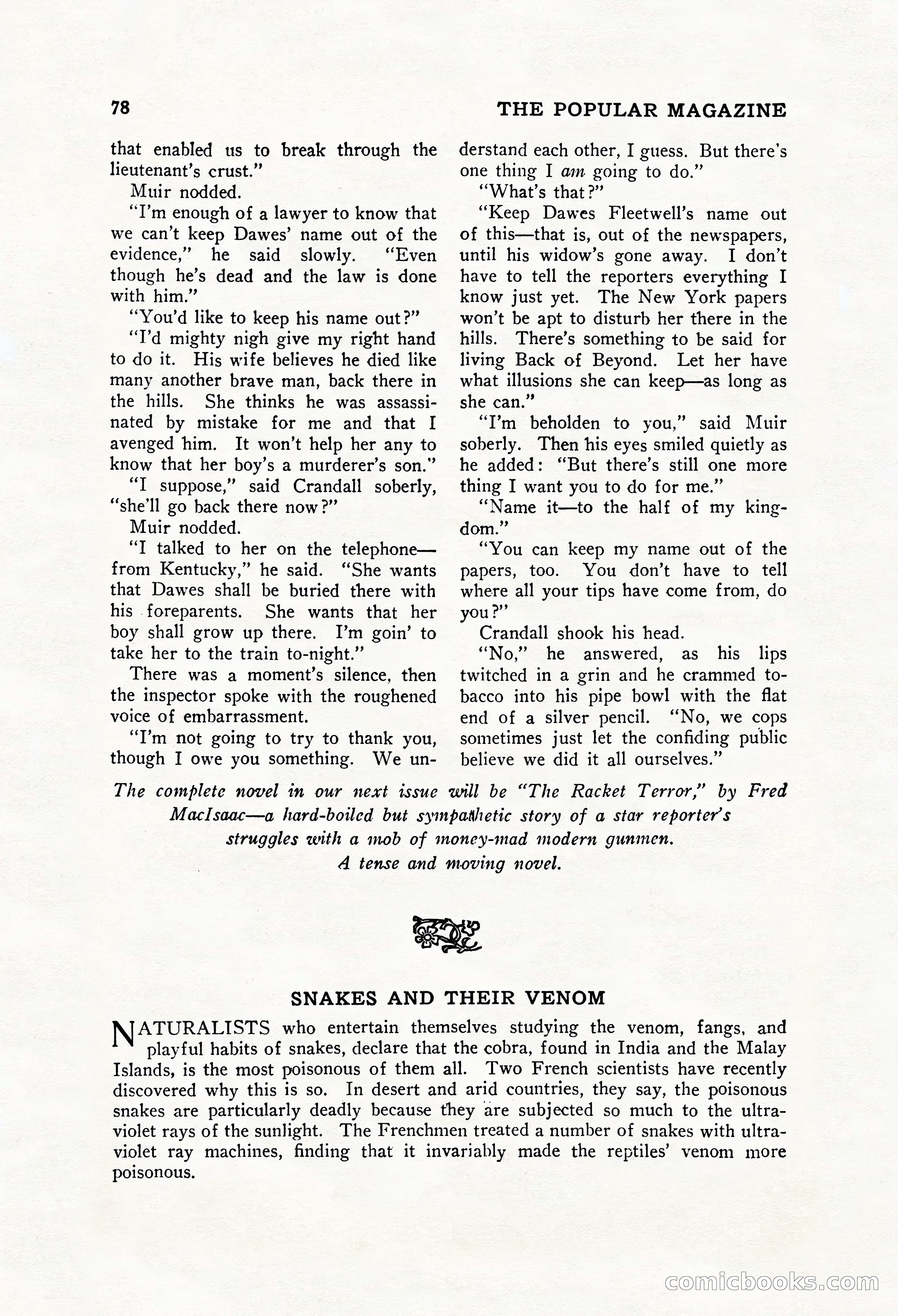 The Popular Magazine, December 20, 1928 — page 96 of 196