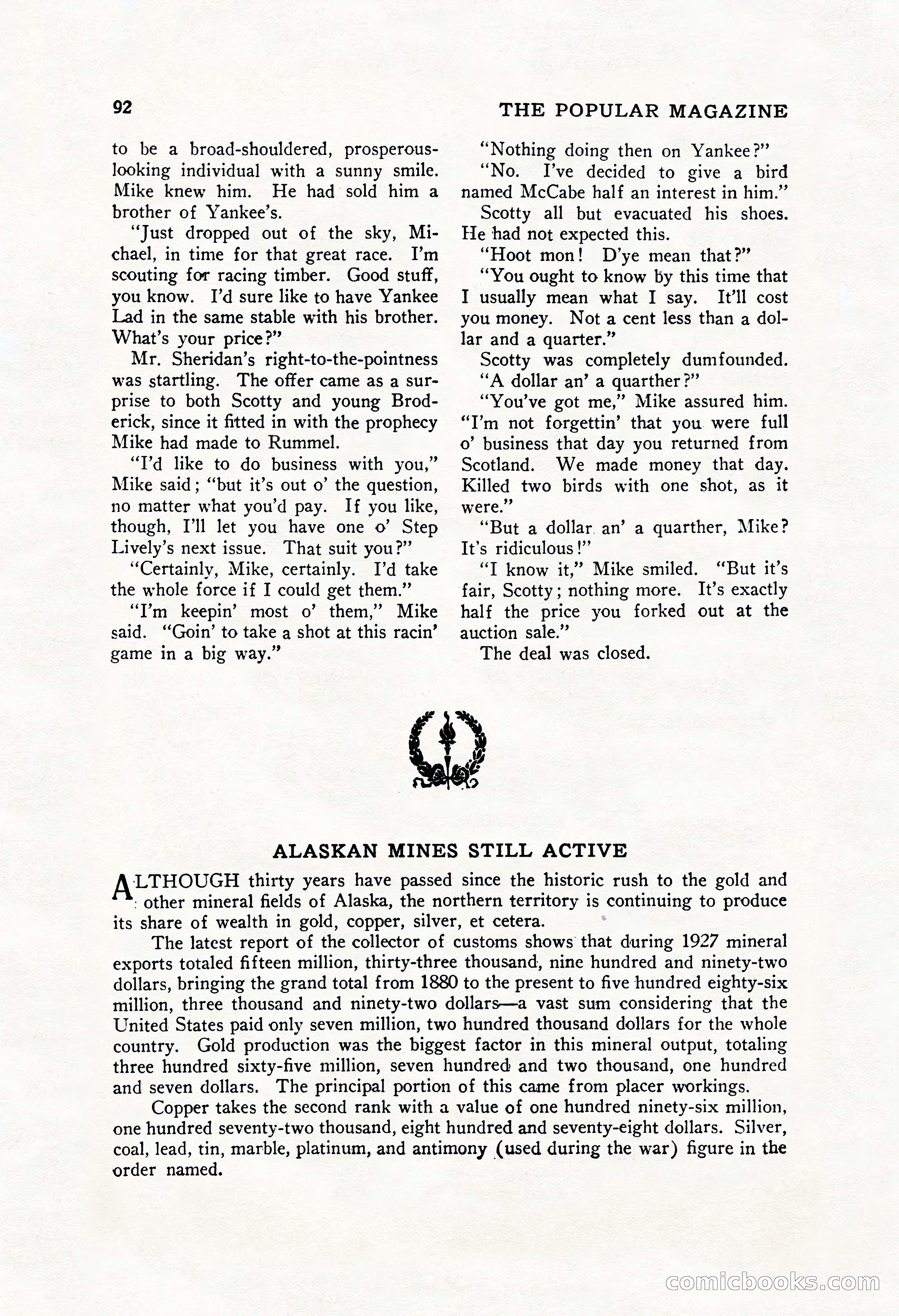 The Popular Magazine, December 20, 1928 — page 110 of 196