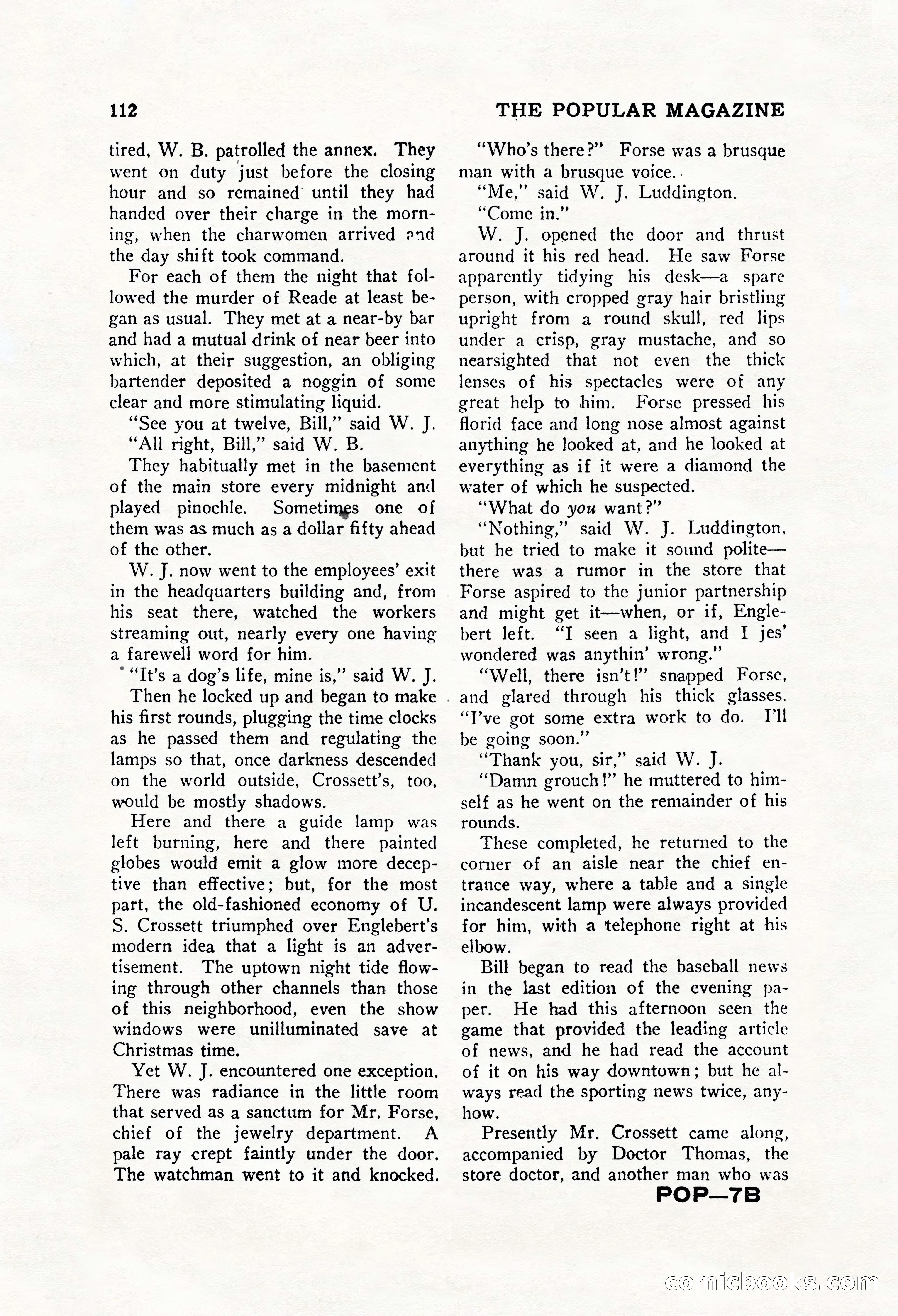 The Popular Magazine, December 20, 1928 — page 130 of 196