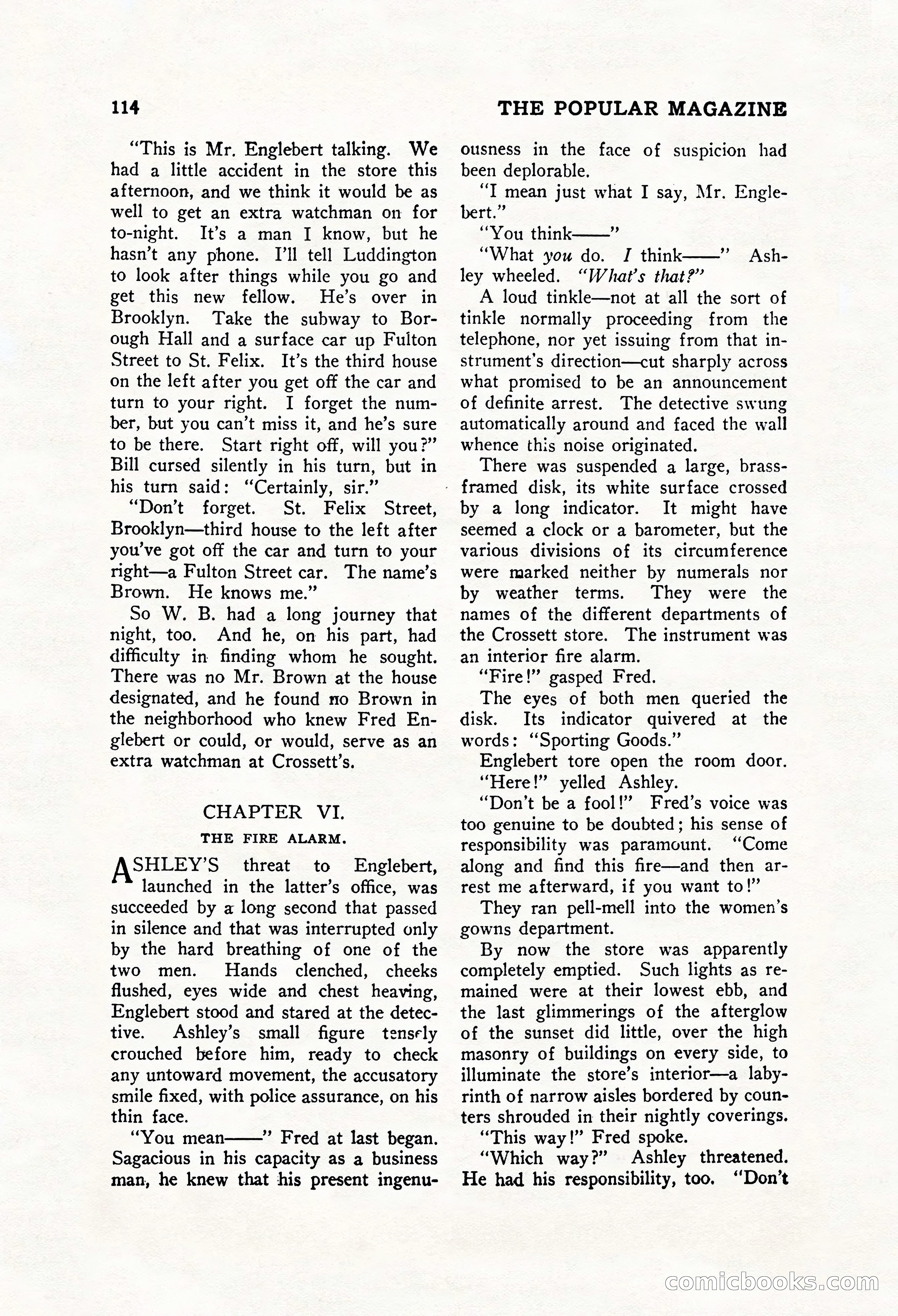 The Popular Magazine, December 20, 1928 — page 132 of 196