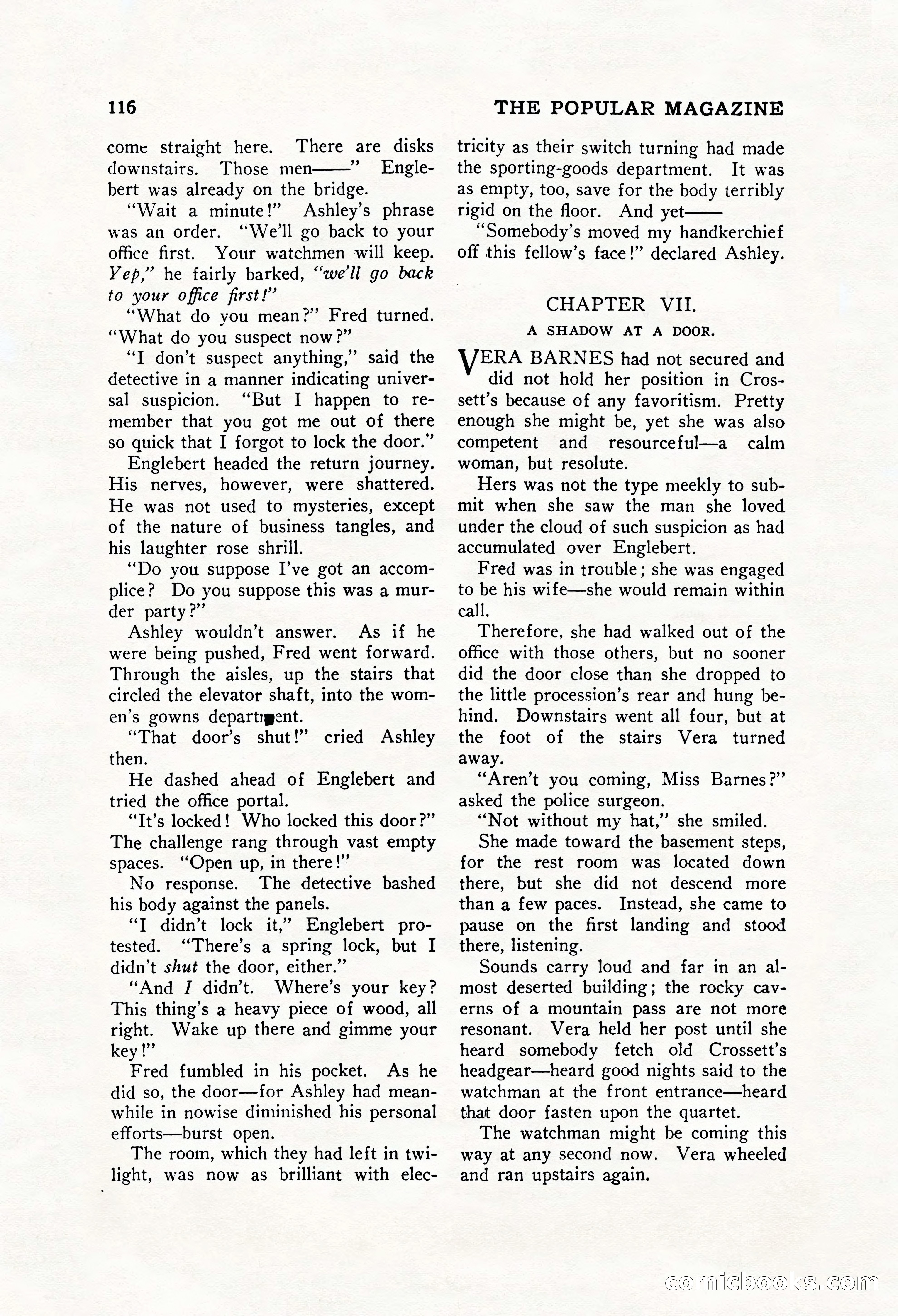 The Popular Magazine, December 20, 1928 — page 134 of 196