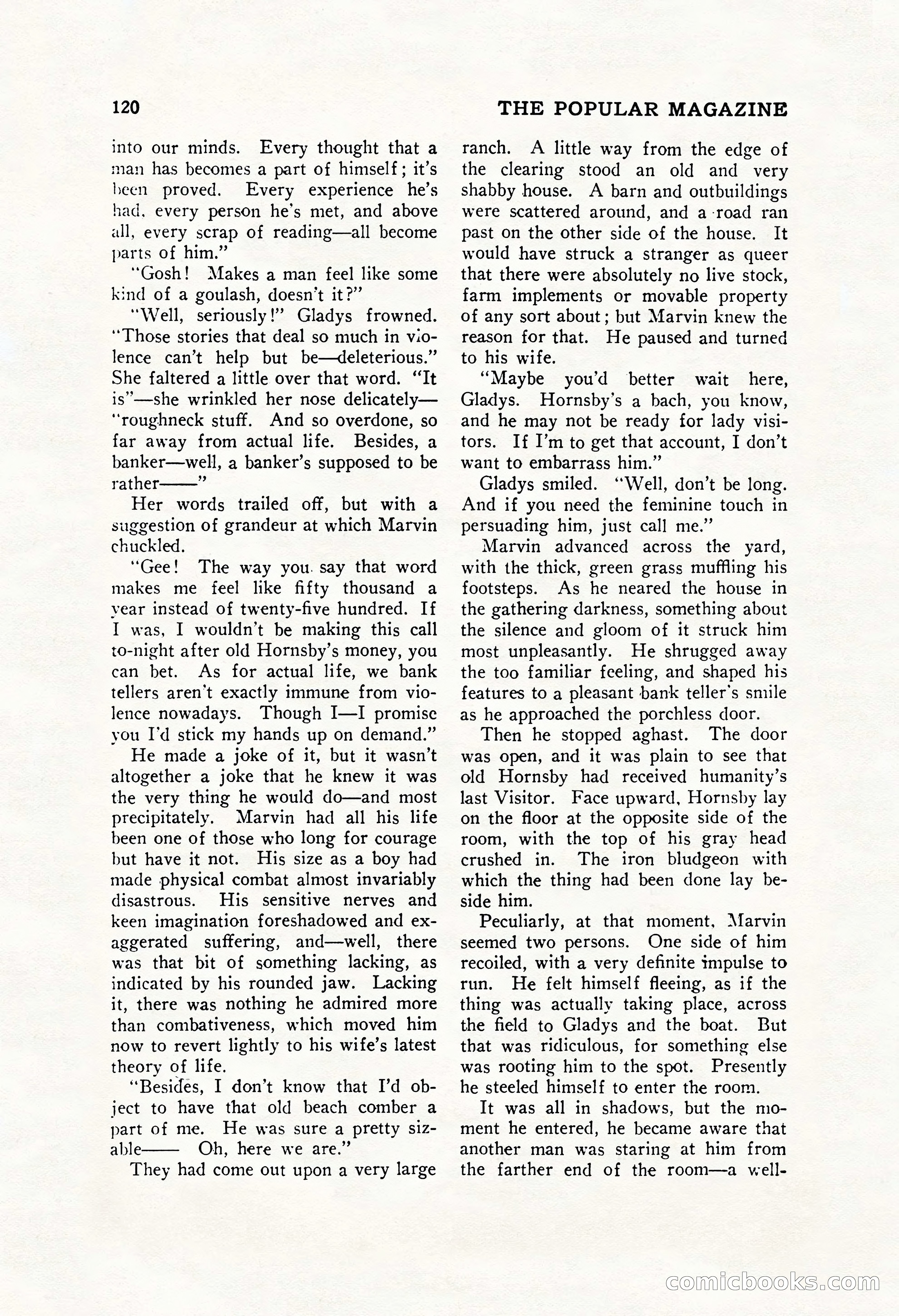 The Popular Magazine, December 20, 1928 — page 138 of 196