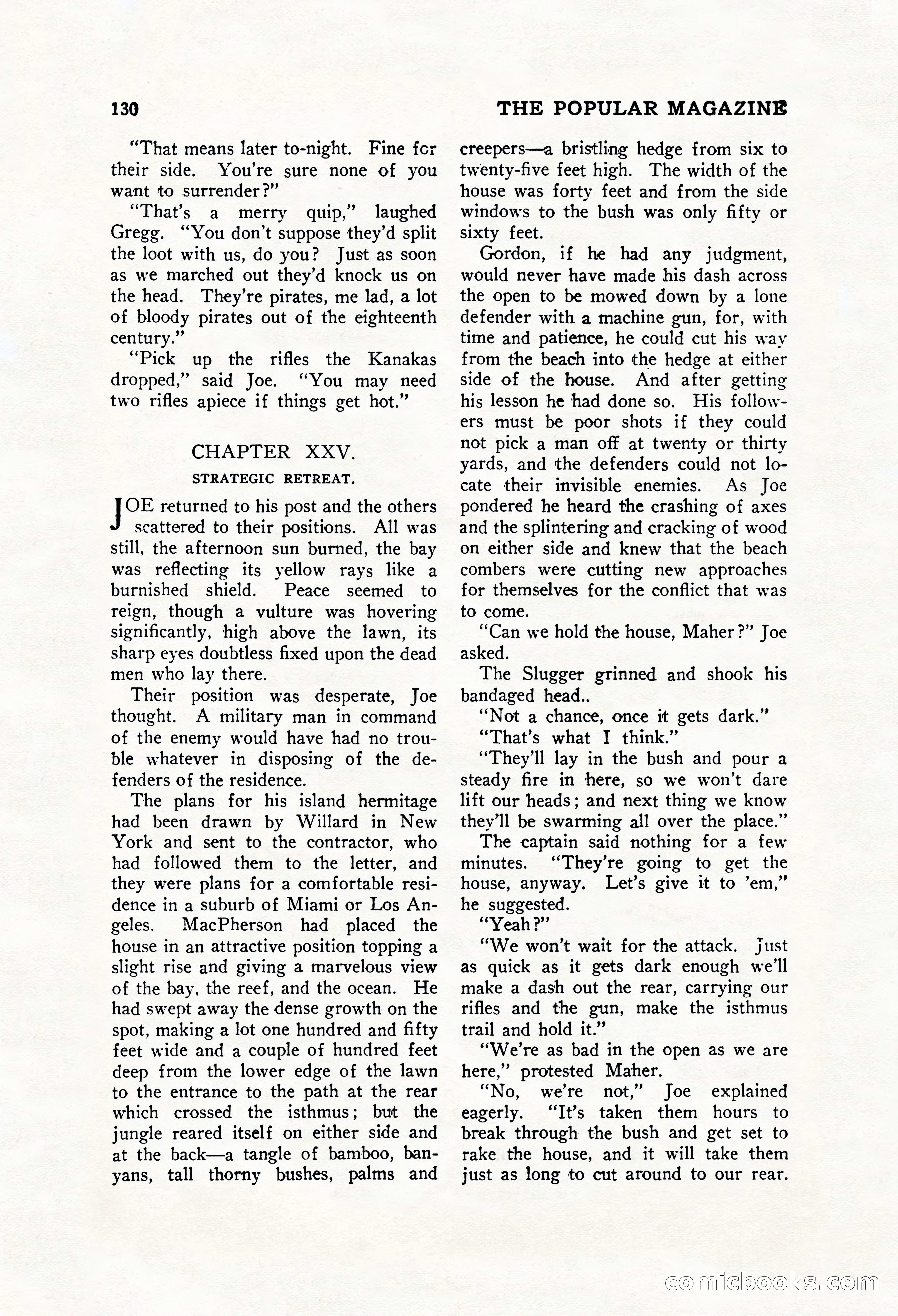 The Popular Magazine, December 20, 1928 — page 148 of 196