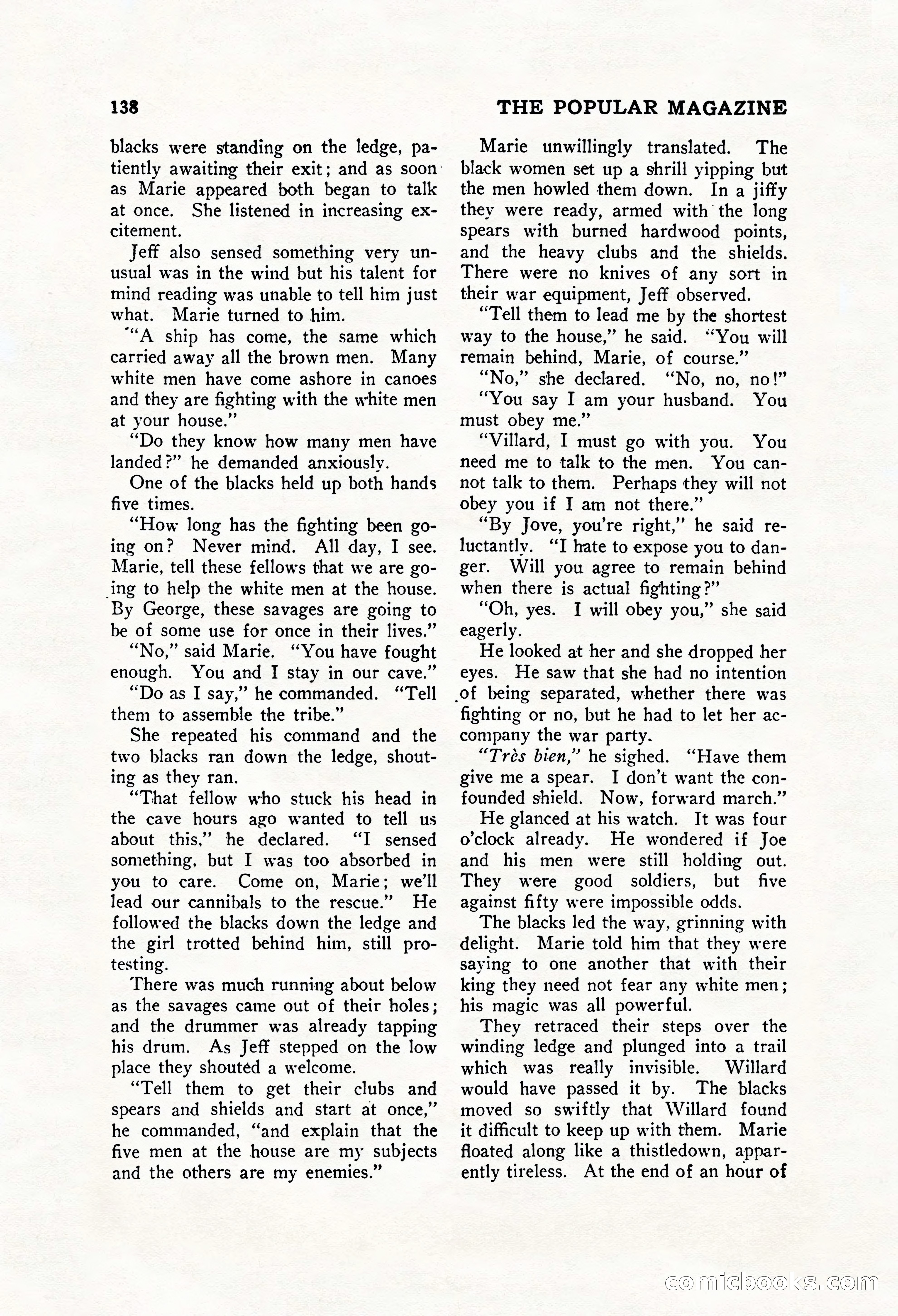 The Popular Magazine, December 20, 1928 — page 156 of 196