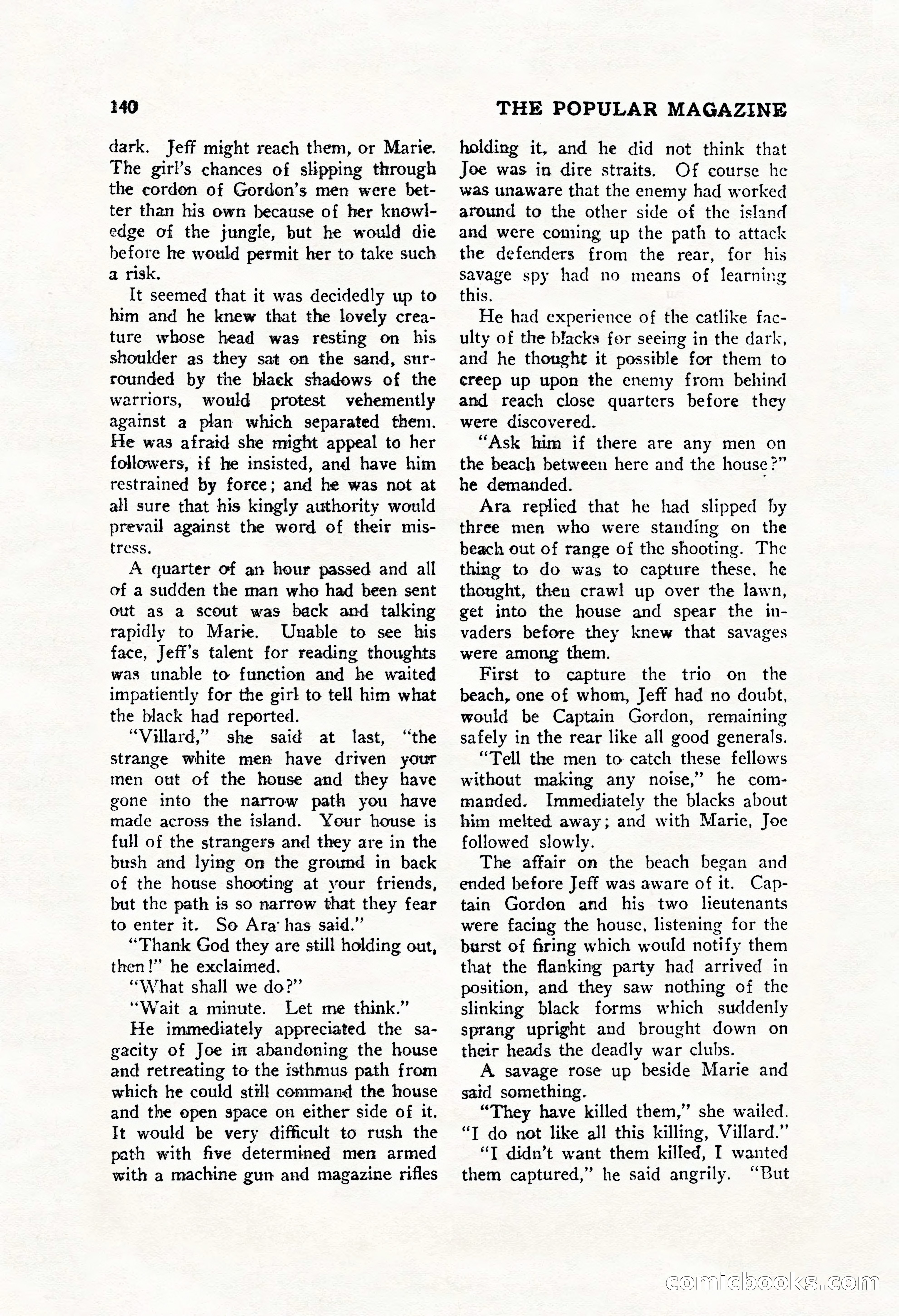 The Popular Magazine, December 20, 1928 — page 158 of 196