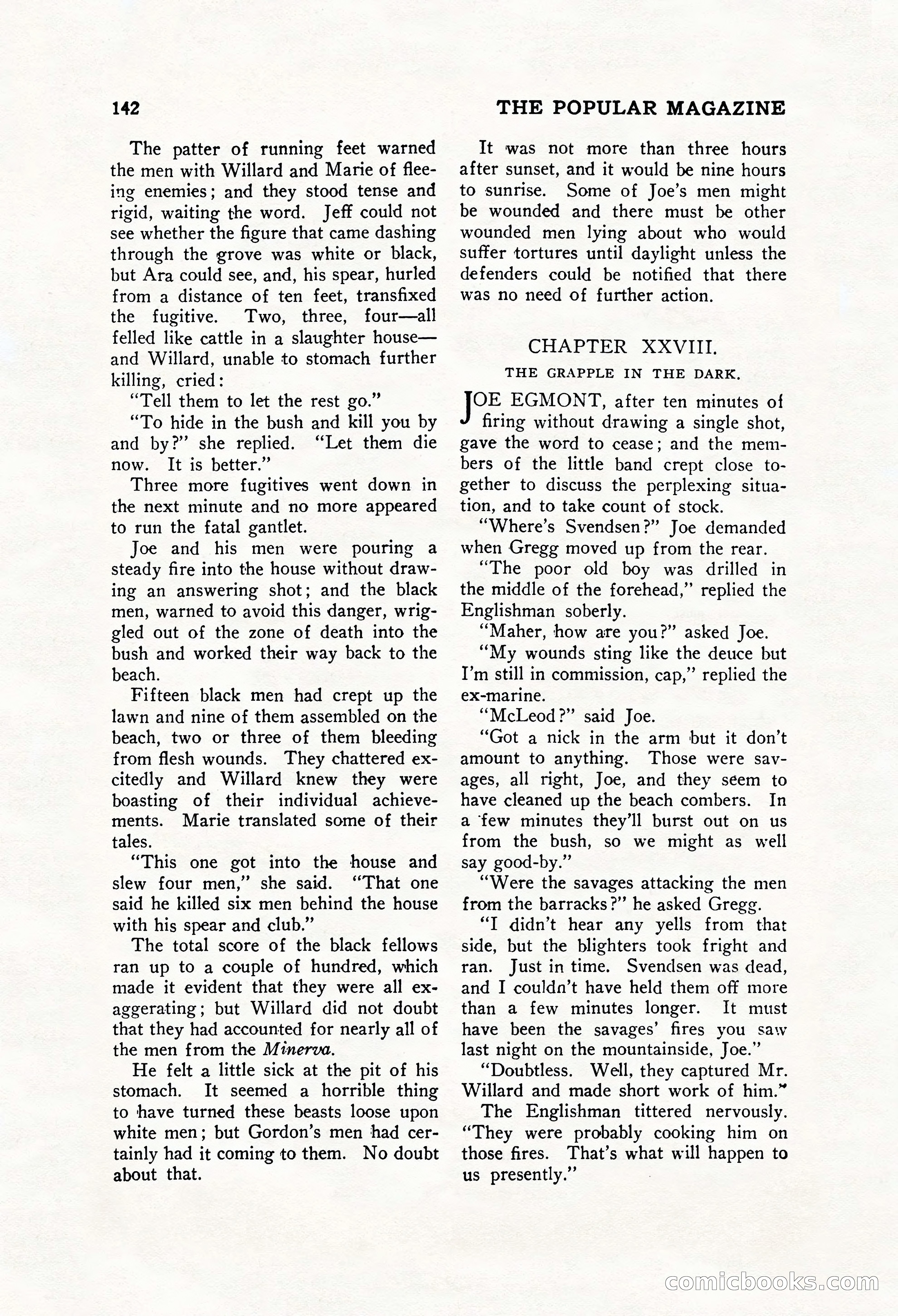 The Popular Magazine, December 20, 1928 — page 160 of 196