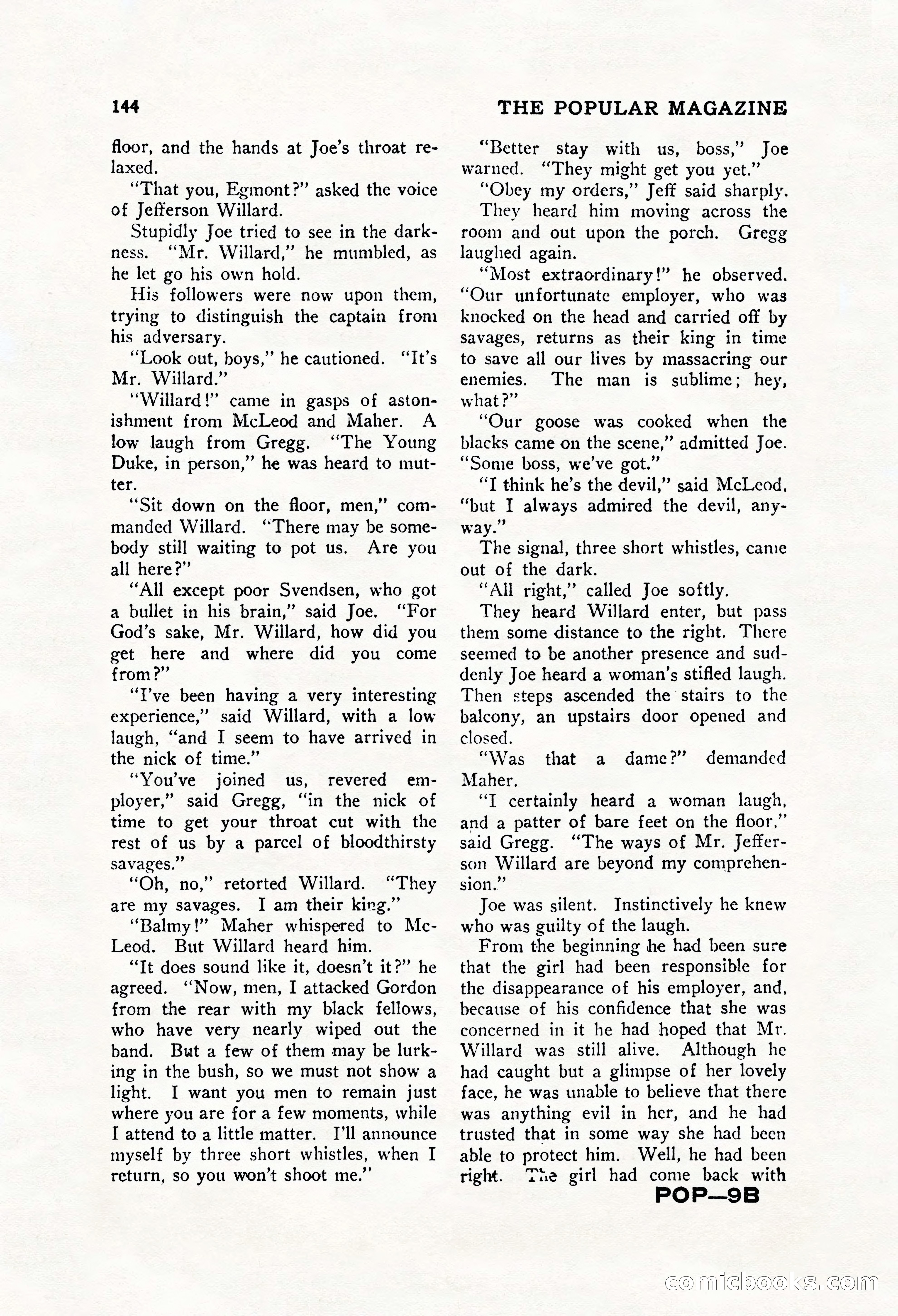 The Popular Magazine, December 20, 1928 — page 162 of 196