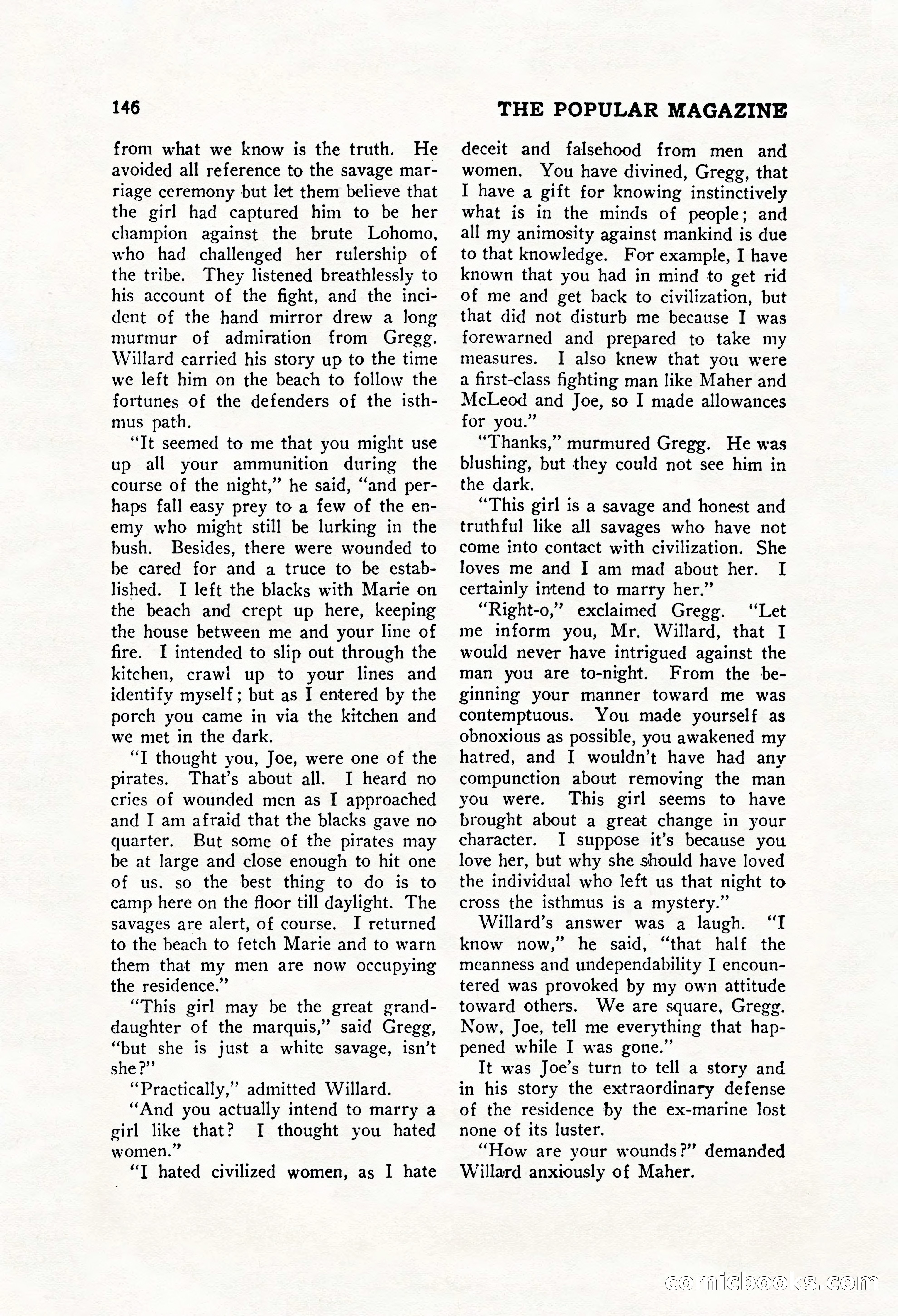 The Popular Magazine, December 20, 1928 — page 164 of 196