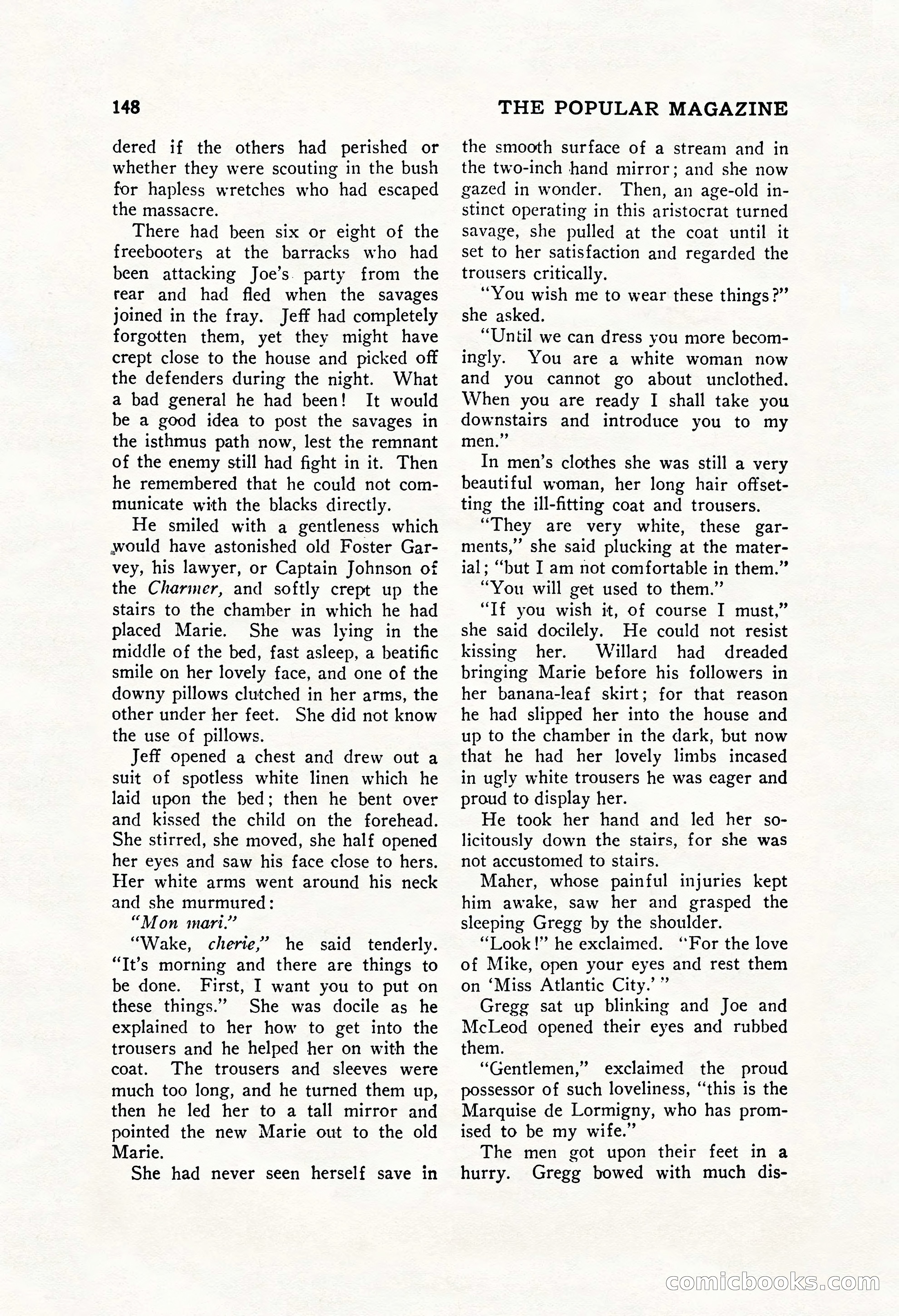 The Popular Magazine, December 20, 1928 — page 166 of 196