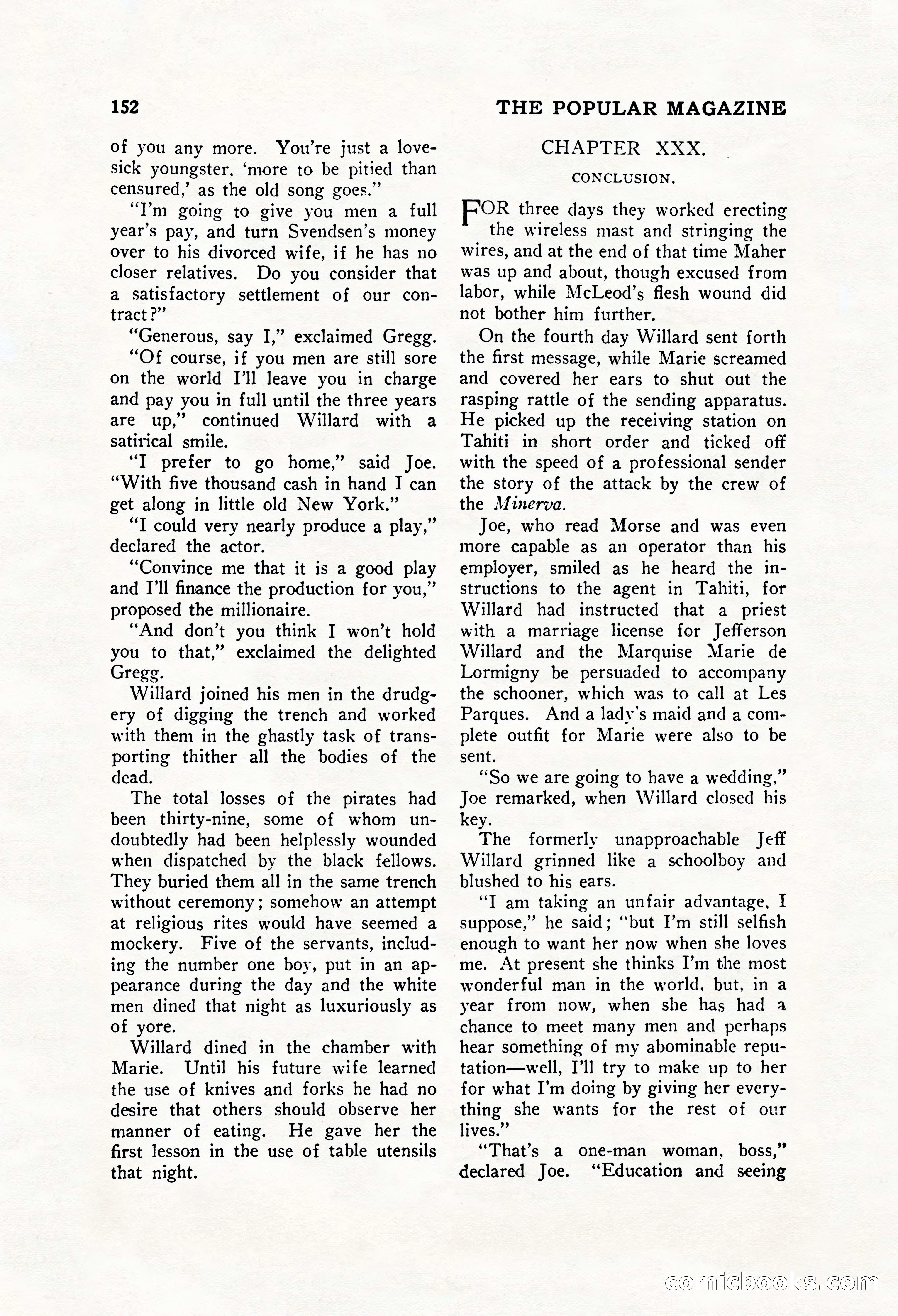 The Popular Magazine, December 20, 1928 — page 170 of 196