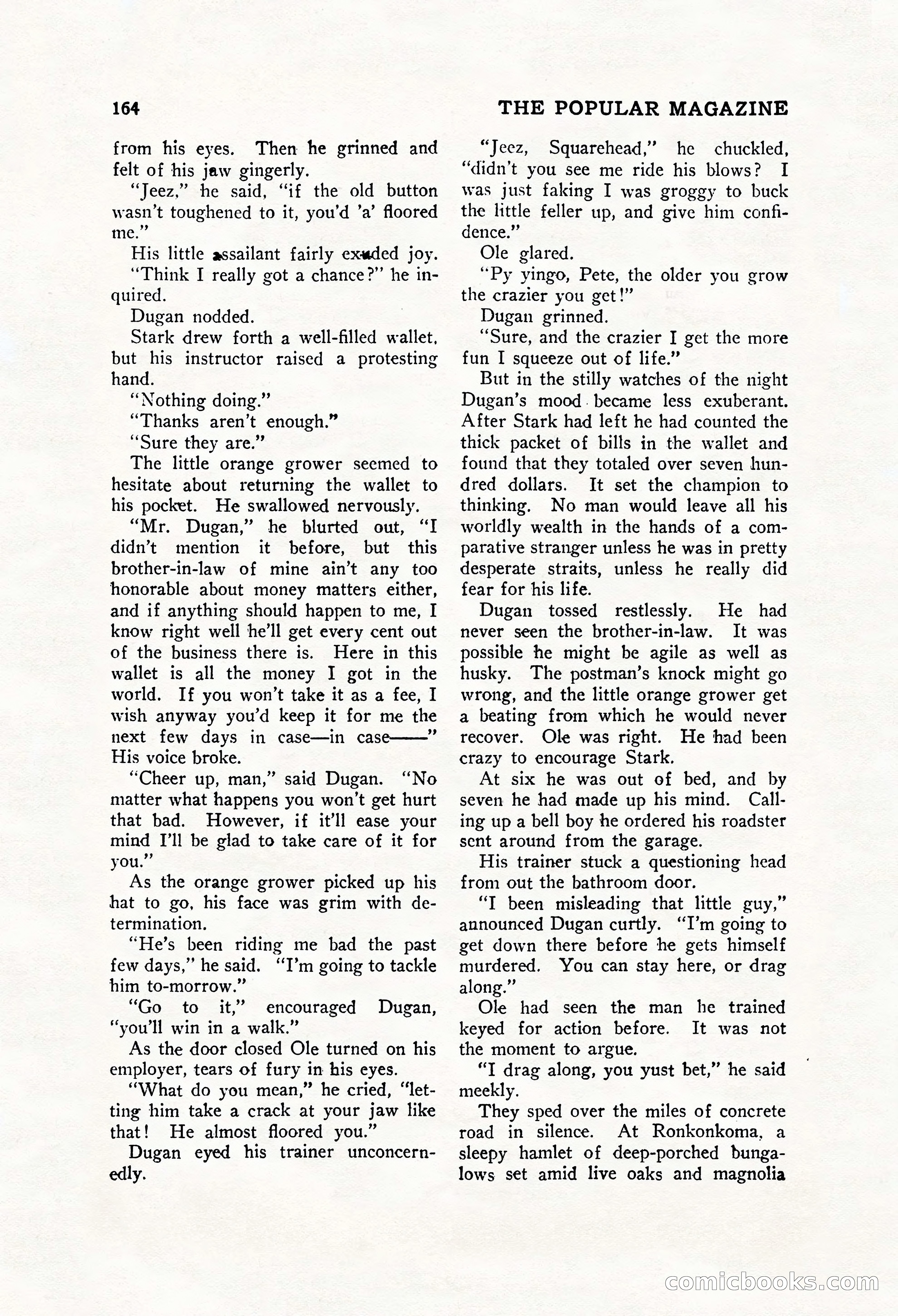 The Popular Magazine, December 20, 1928 — page 182 of 196