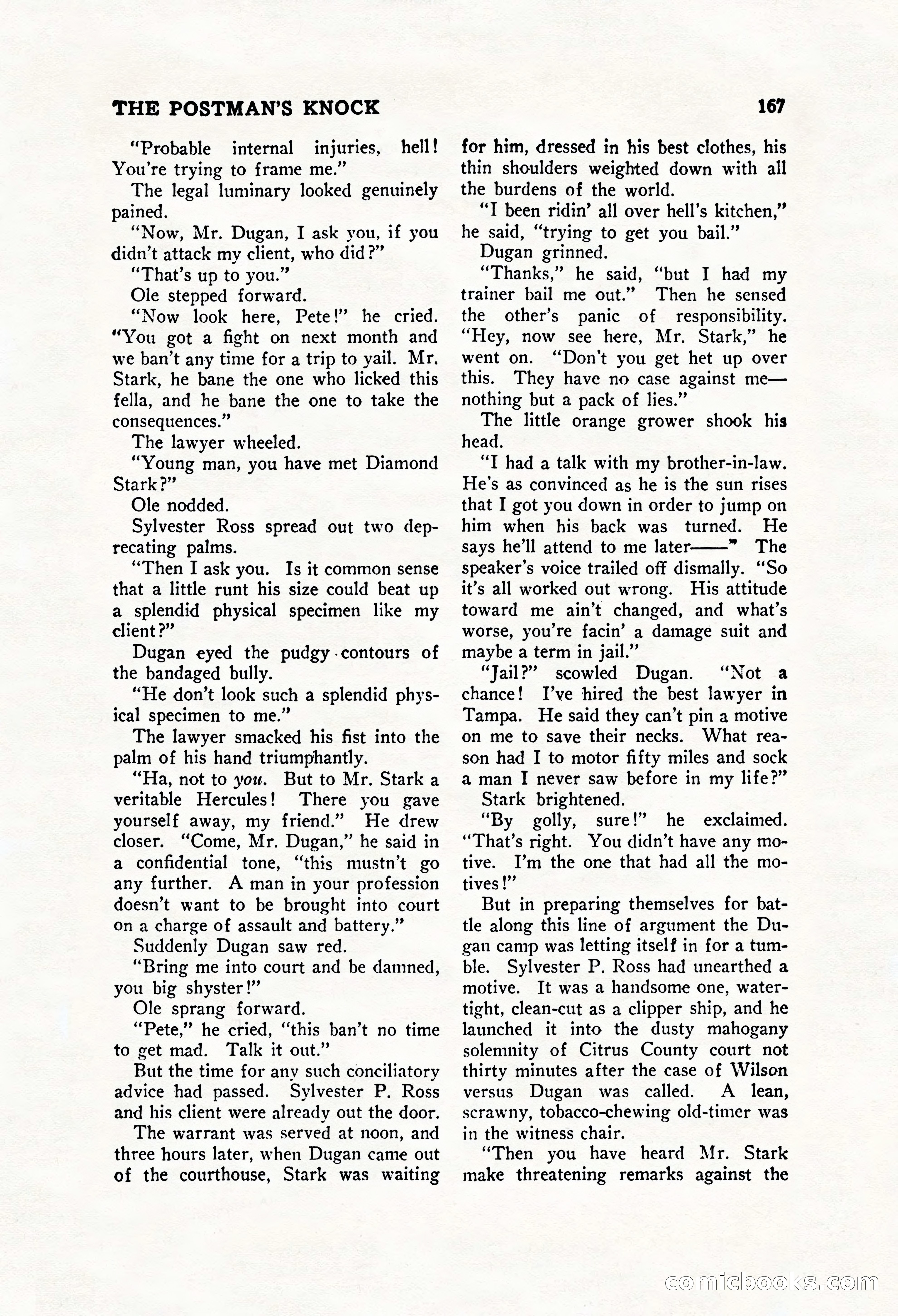 The Popular Magazine, December 20, 1928 — page 185 of 196