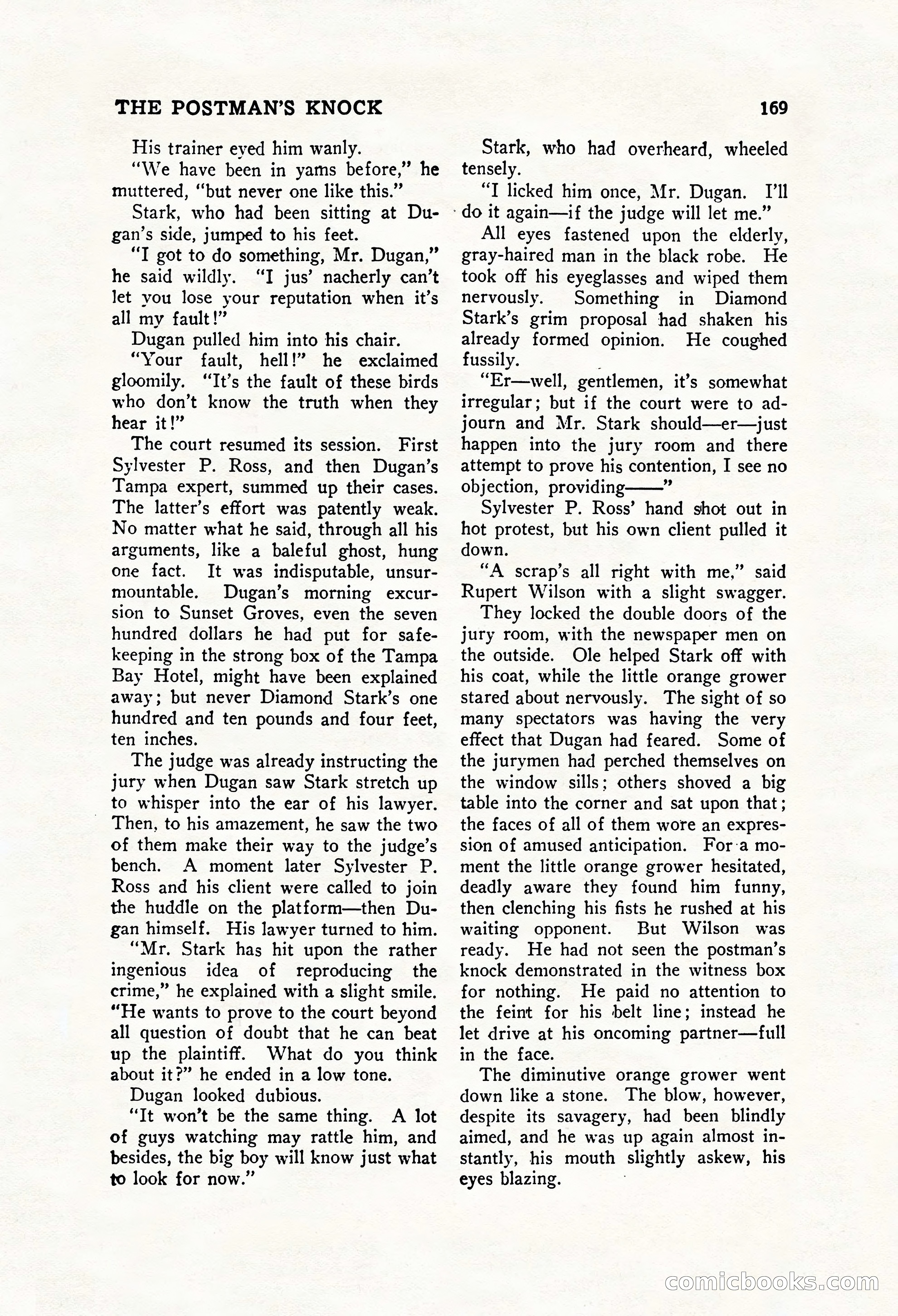 The Popular Magazine, December 20, 1928 — page 187 of 196