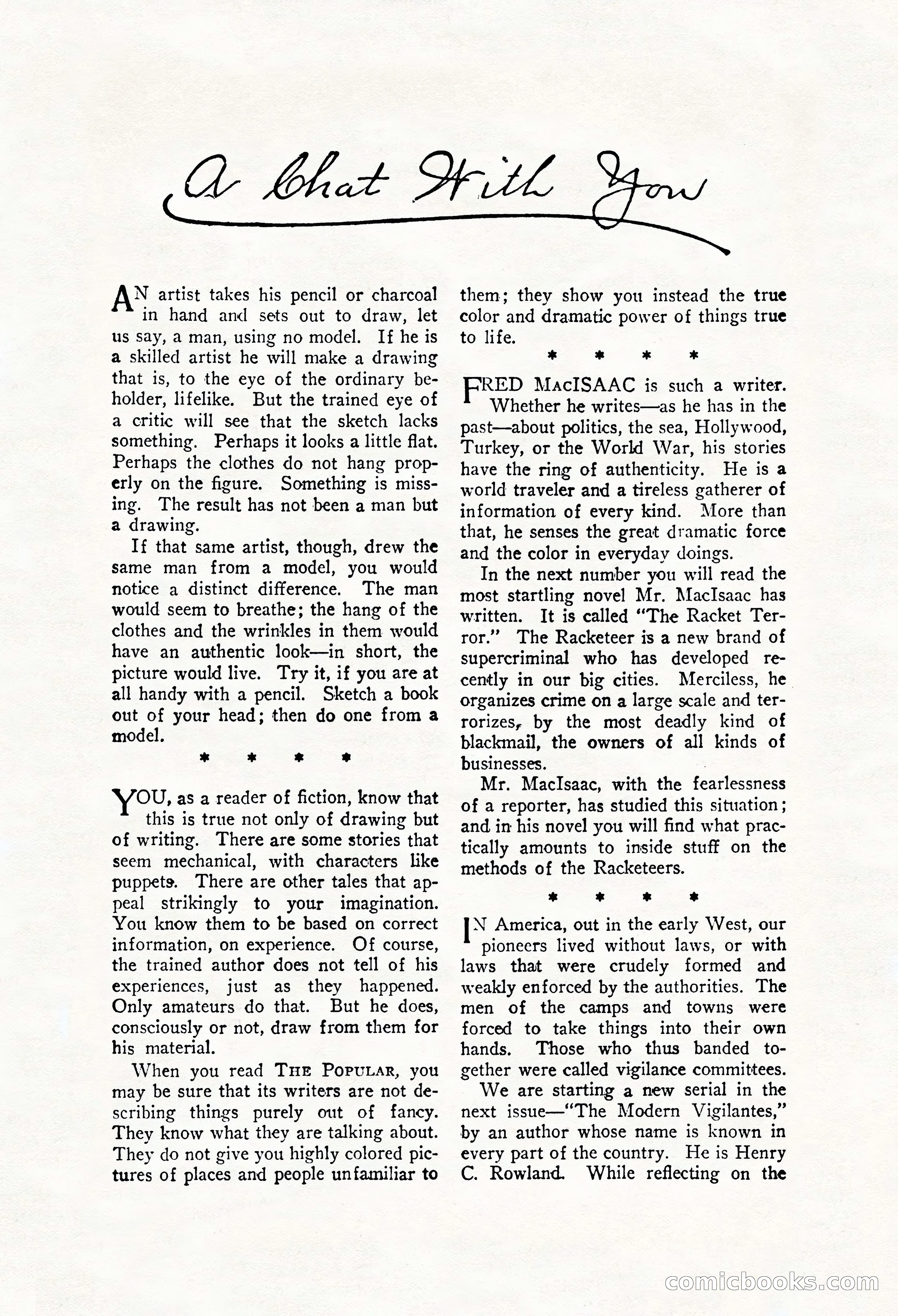 The Popular Magazine, December 20, 1928 — page 189 of 196