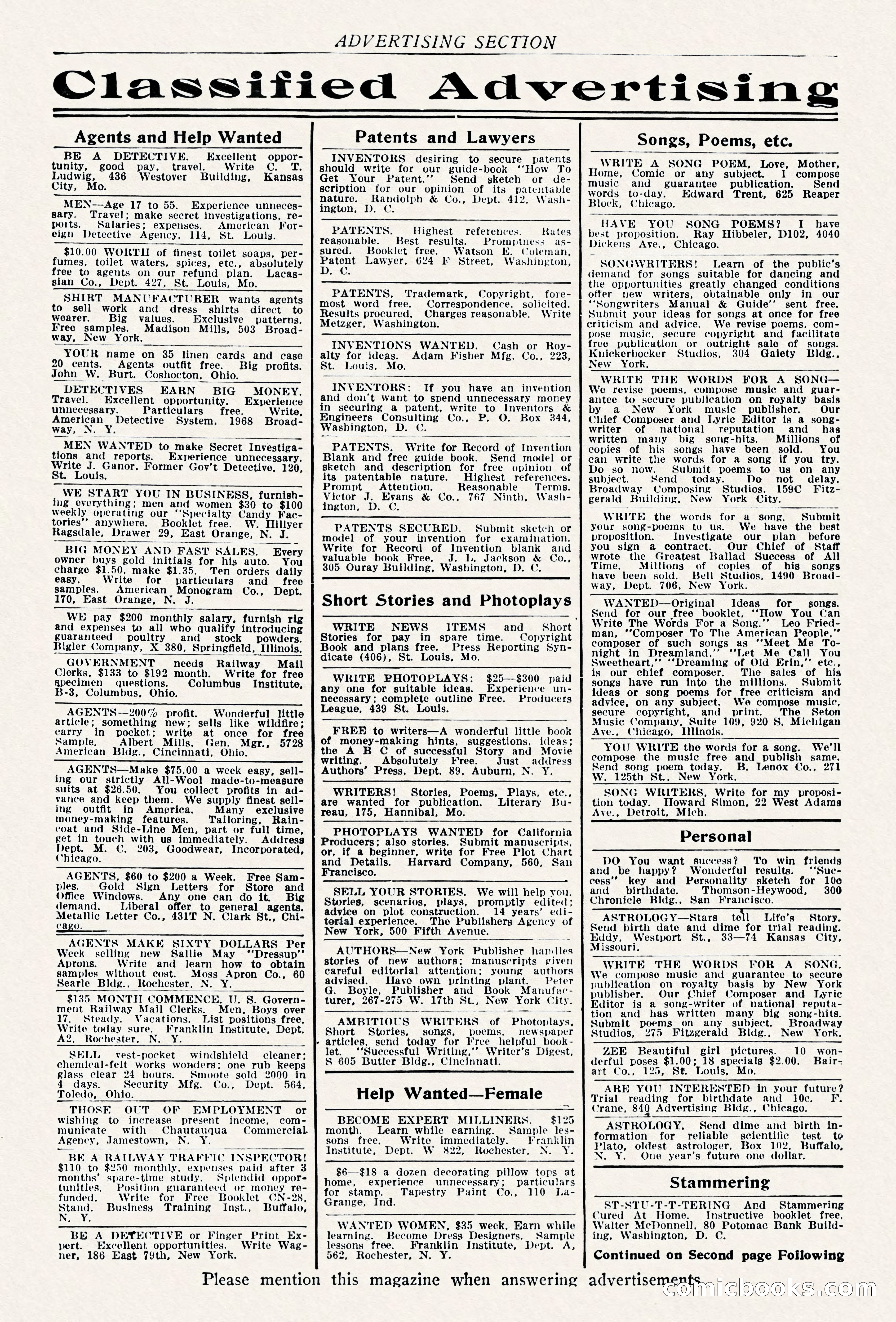 The Popular Magazine, March 7, 1922 — page 6 of 208