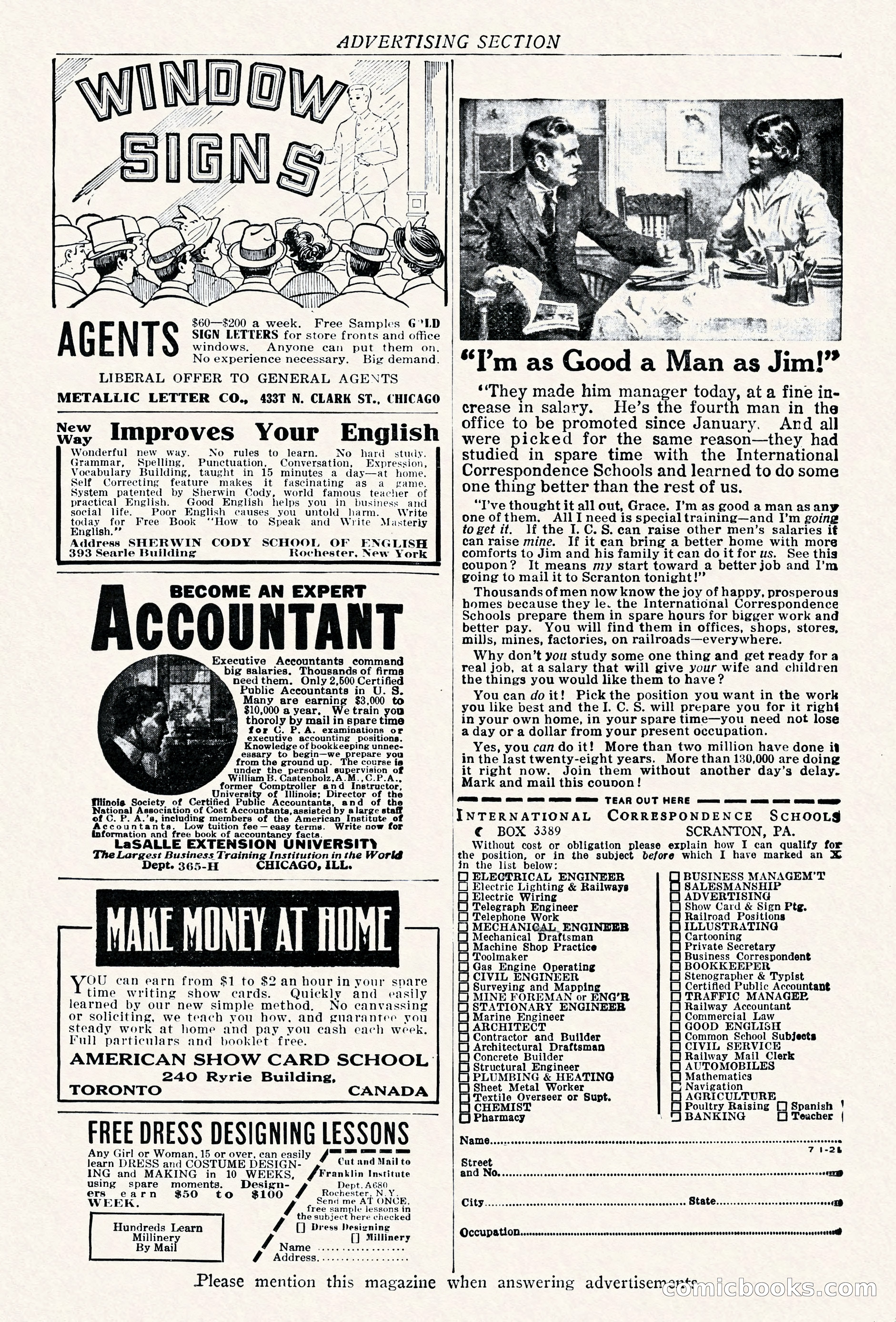 The Popular Magazine, March 7, 1922 — page 9 of 208