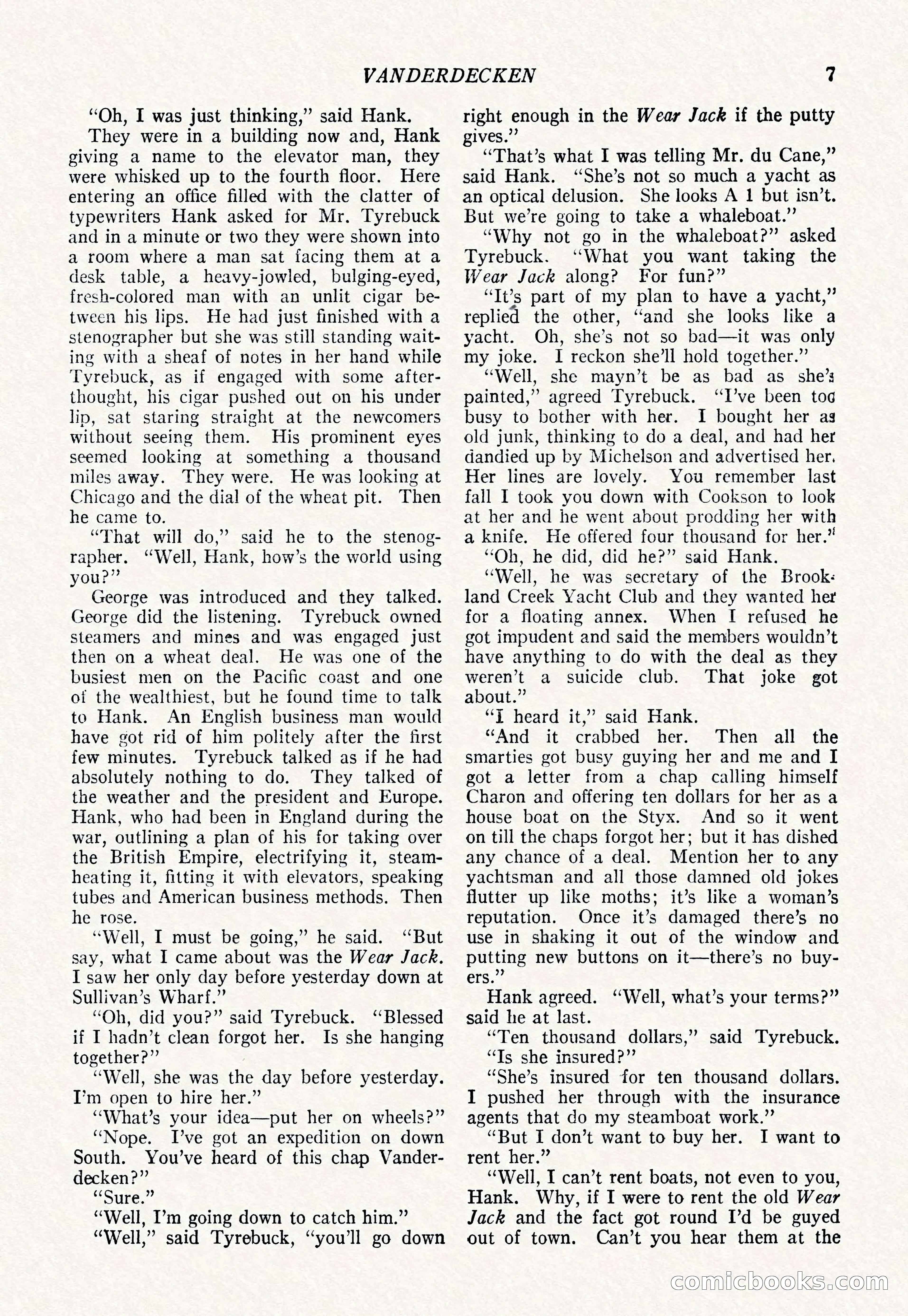 The Popular Magazine, March 7, 1922 — page 17 of 208