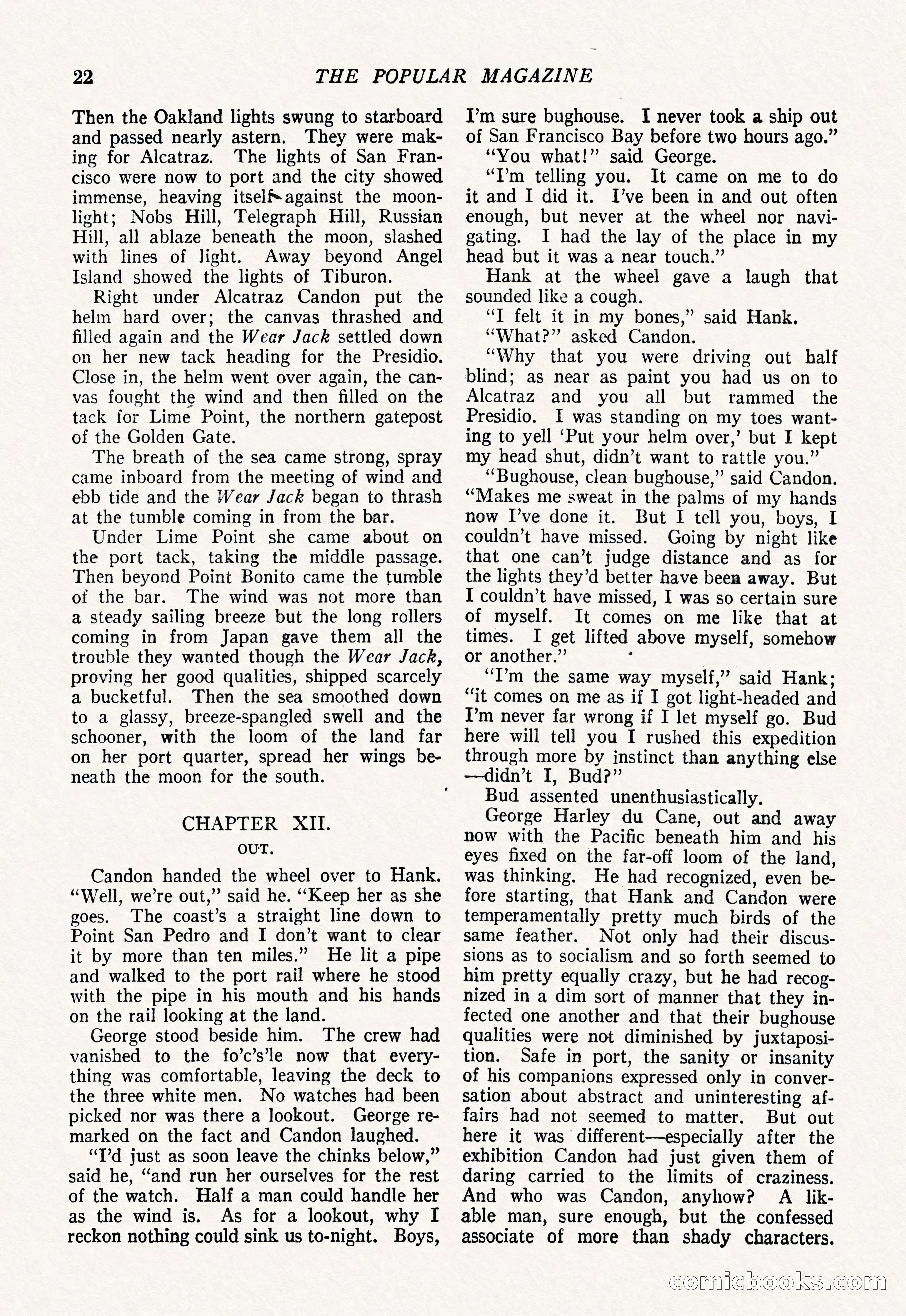 The Popular Magazine, March 7, 1922 — page 32 of 208