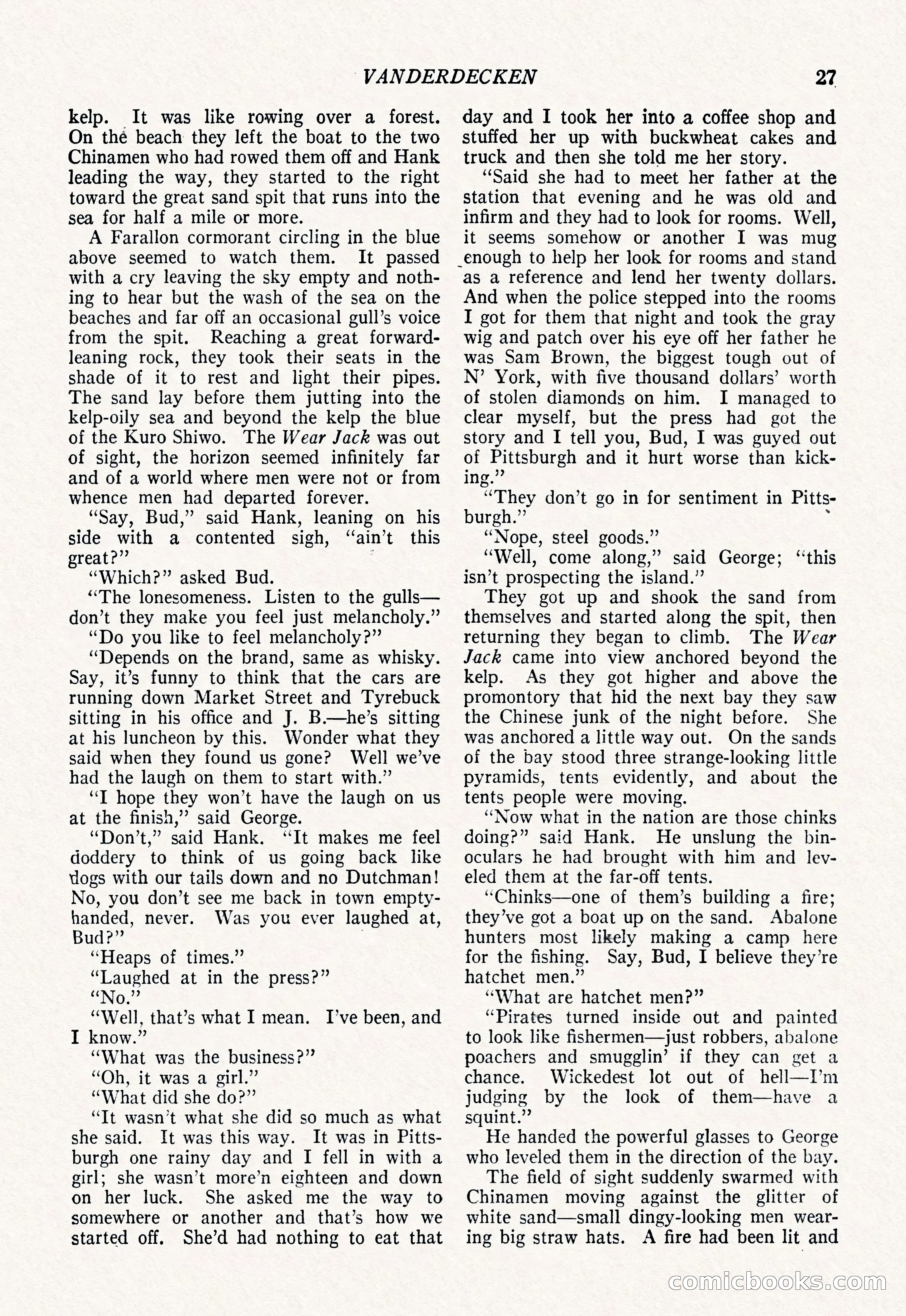 The Popular Magazine, March 7, 1922 — page 37 of 208