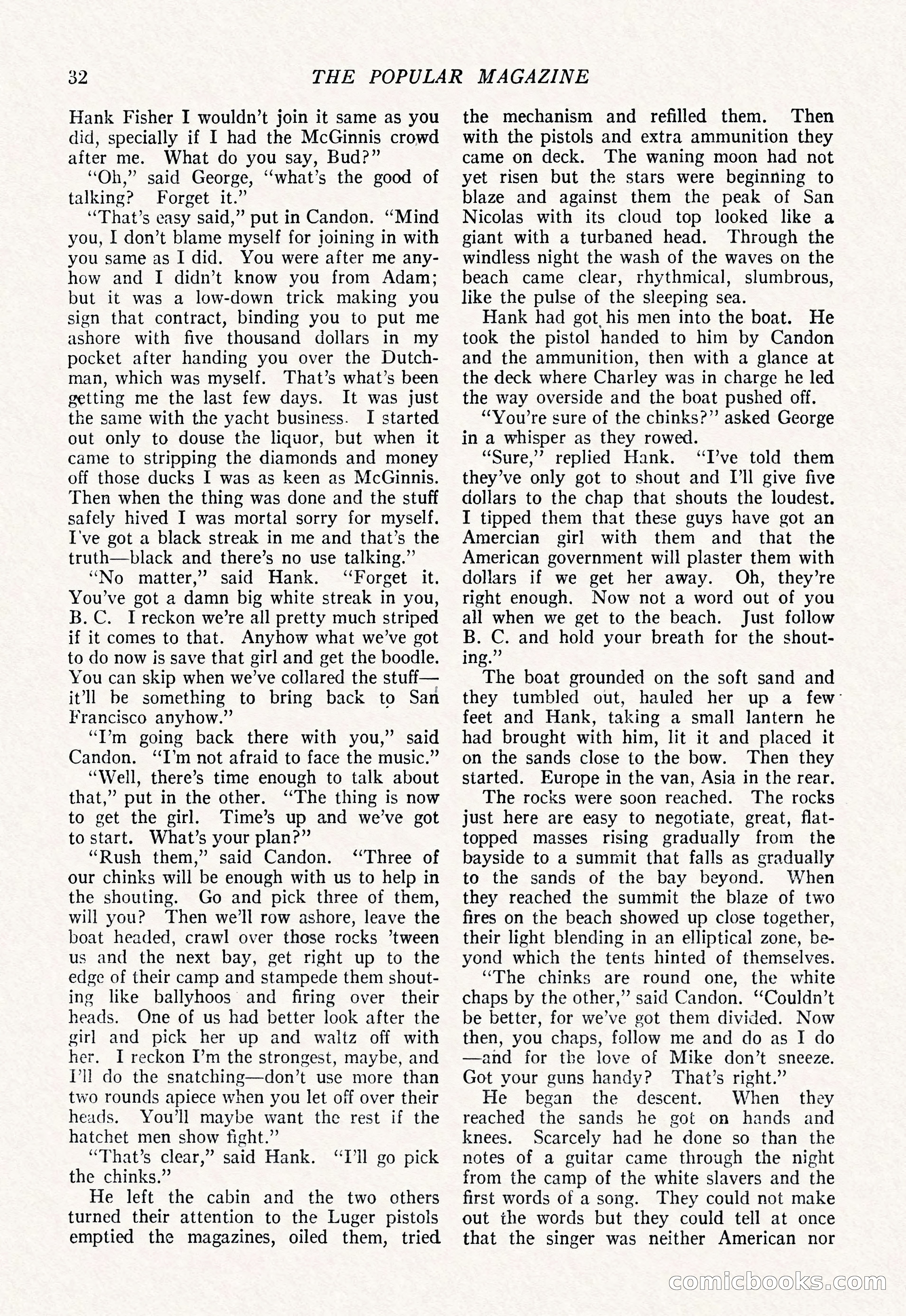 The Popular Magazine, March 7, 1922 — page 42 of 208