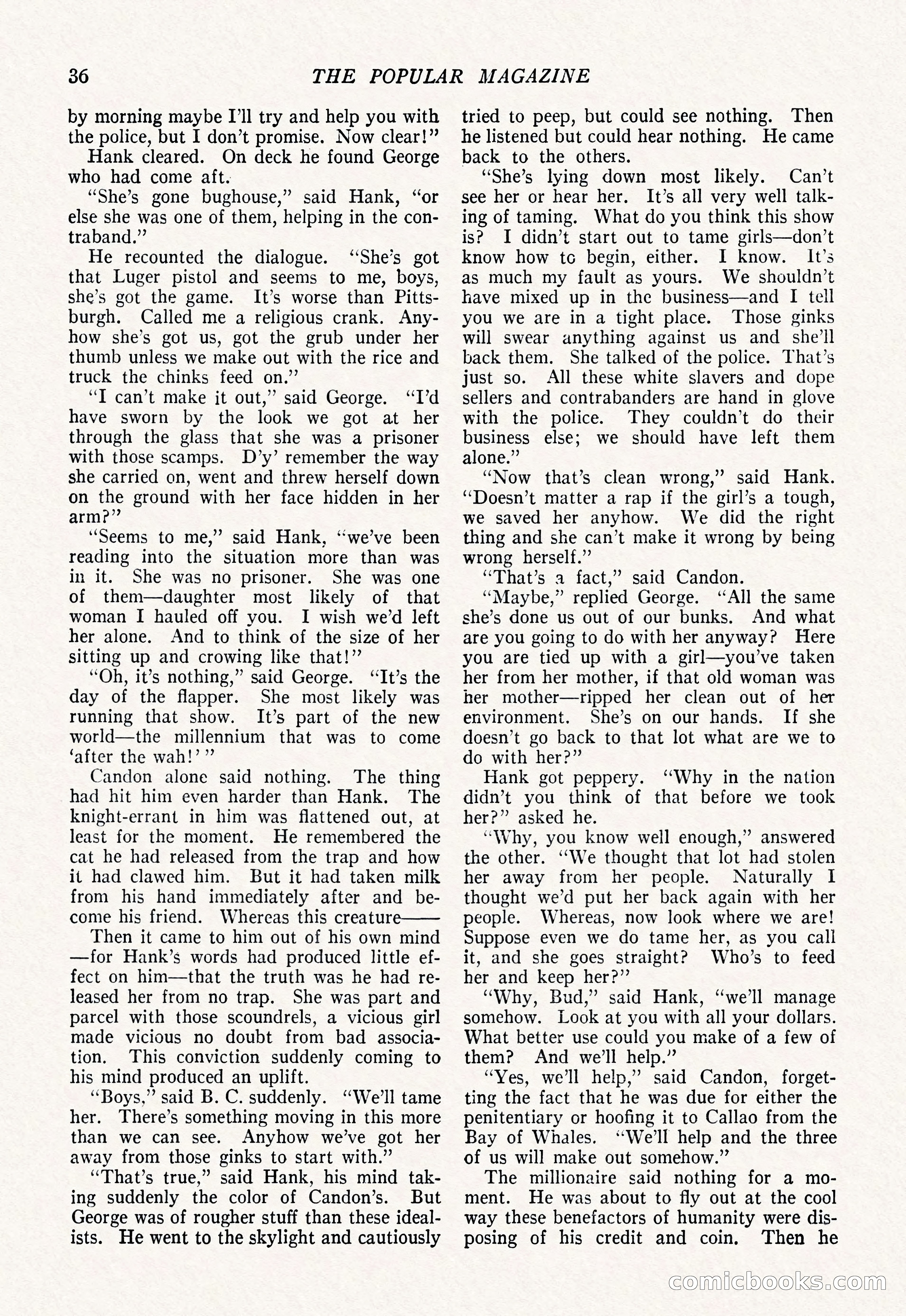 The Popular Magazine, March 7, 1922 — page 46 of 208
