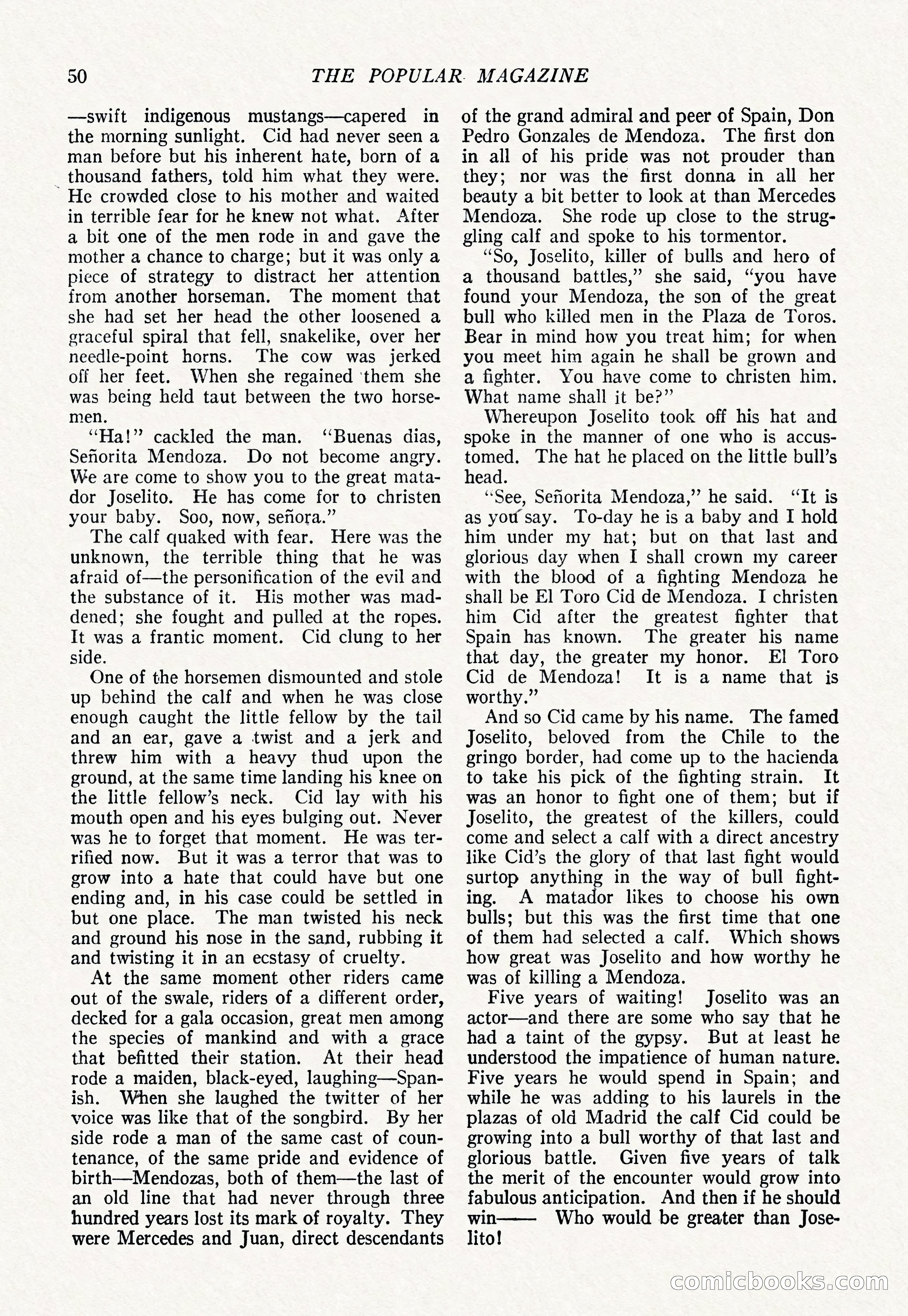 The Popular Magazine, March 7, 1922 — page 60 of 208