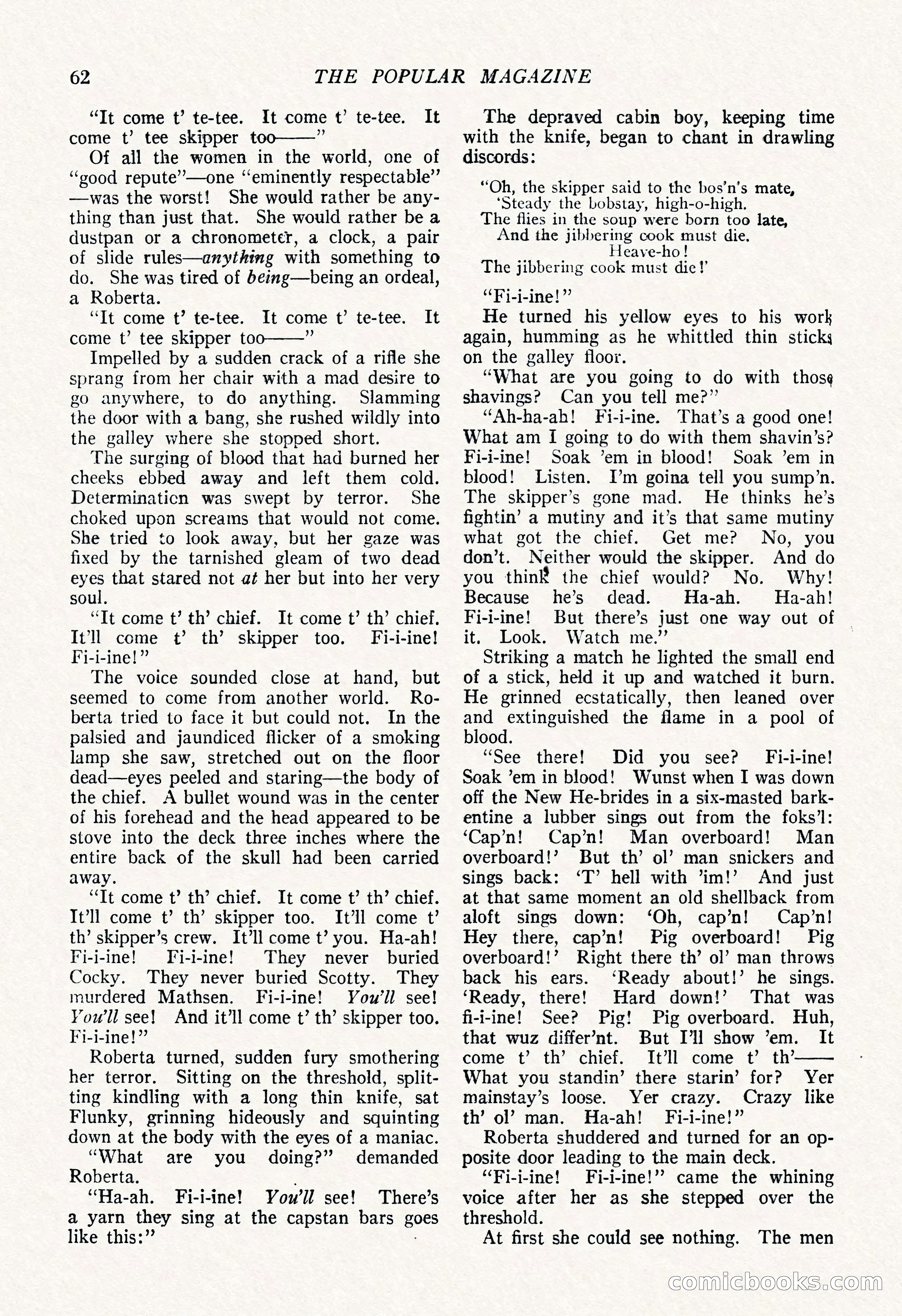 The Popular Magazine, March 7, 1922 — page 72 of 208