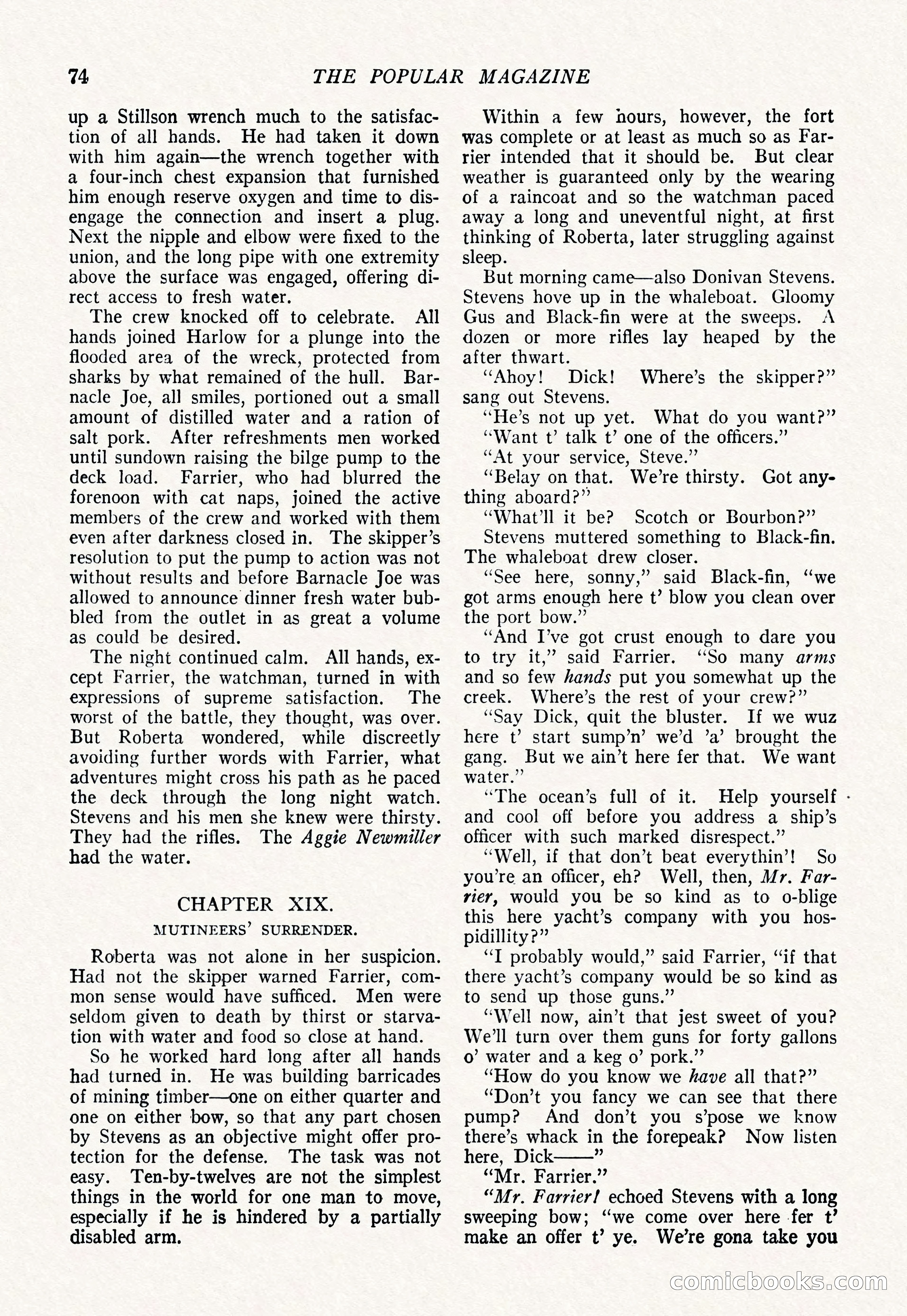 The Popular Magazine, March 7, 1922 — page 84 of 208