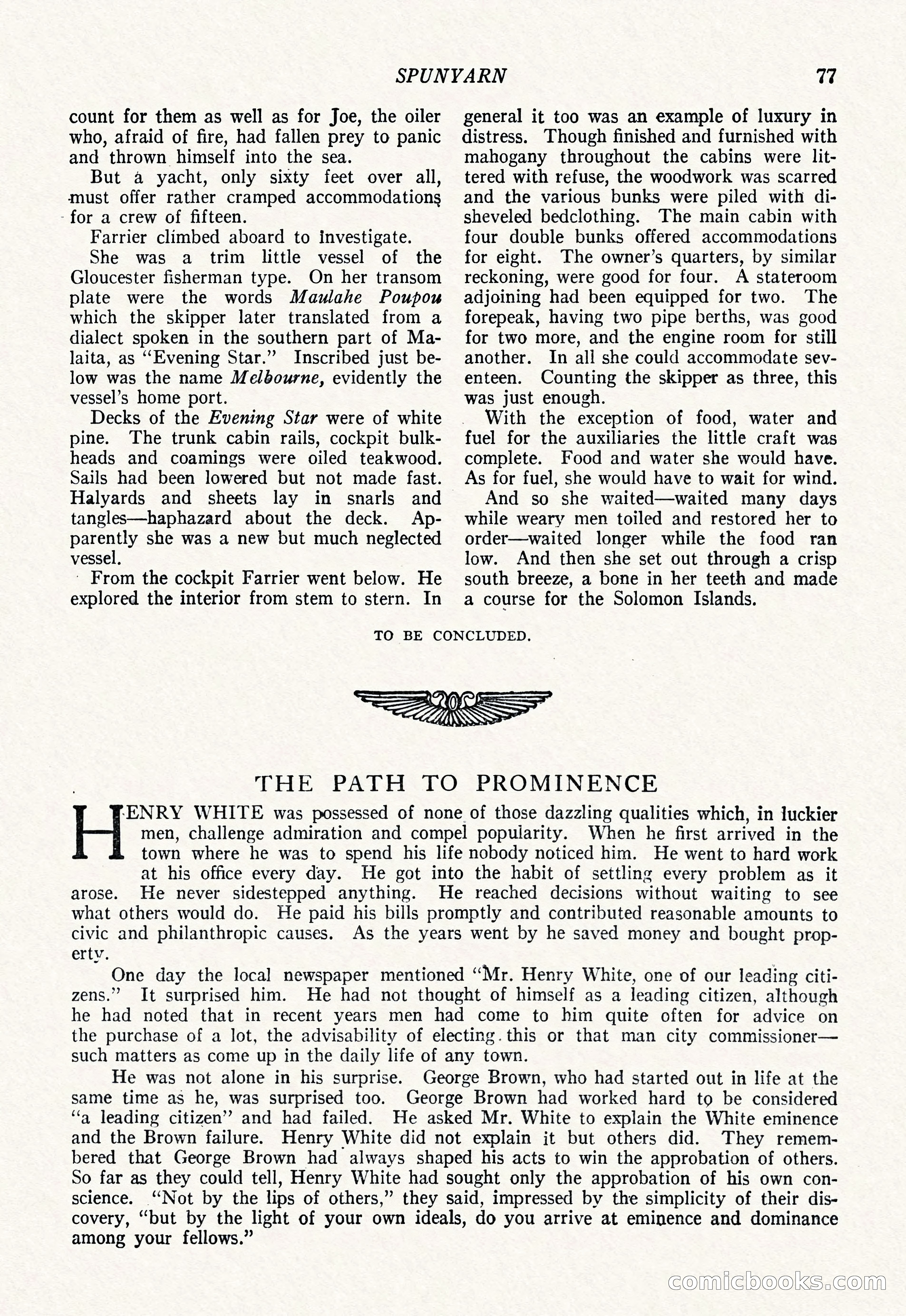 The Popular Magazine, March 7, 1922 — page 87 of 208