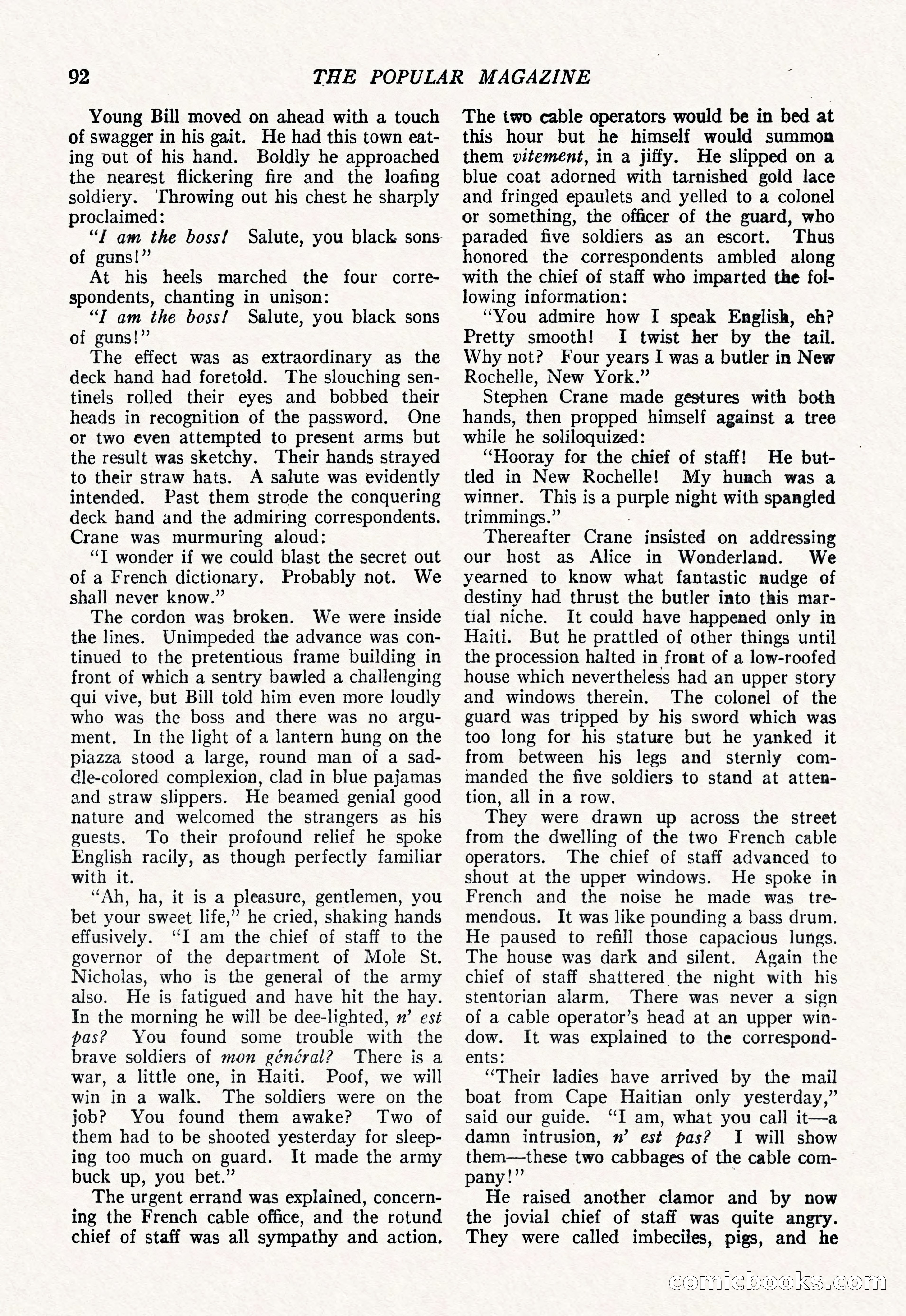The Popular Magazine, March 7, 1922 — page 102 of 208