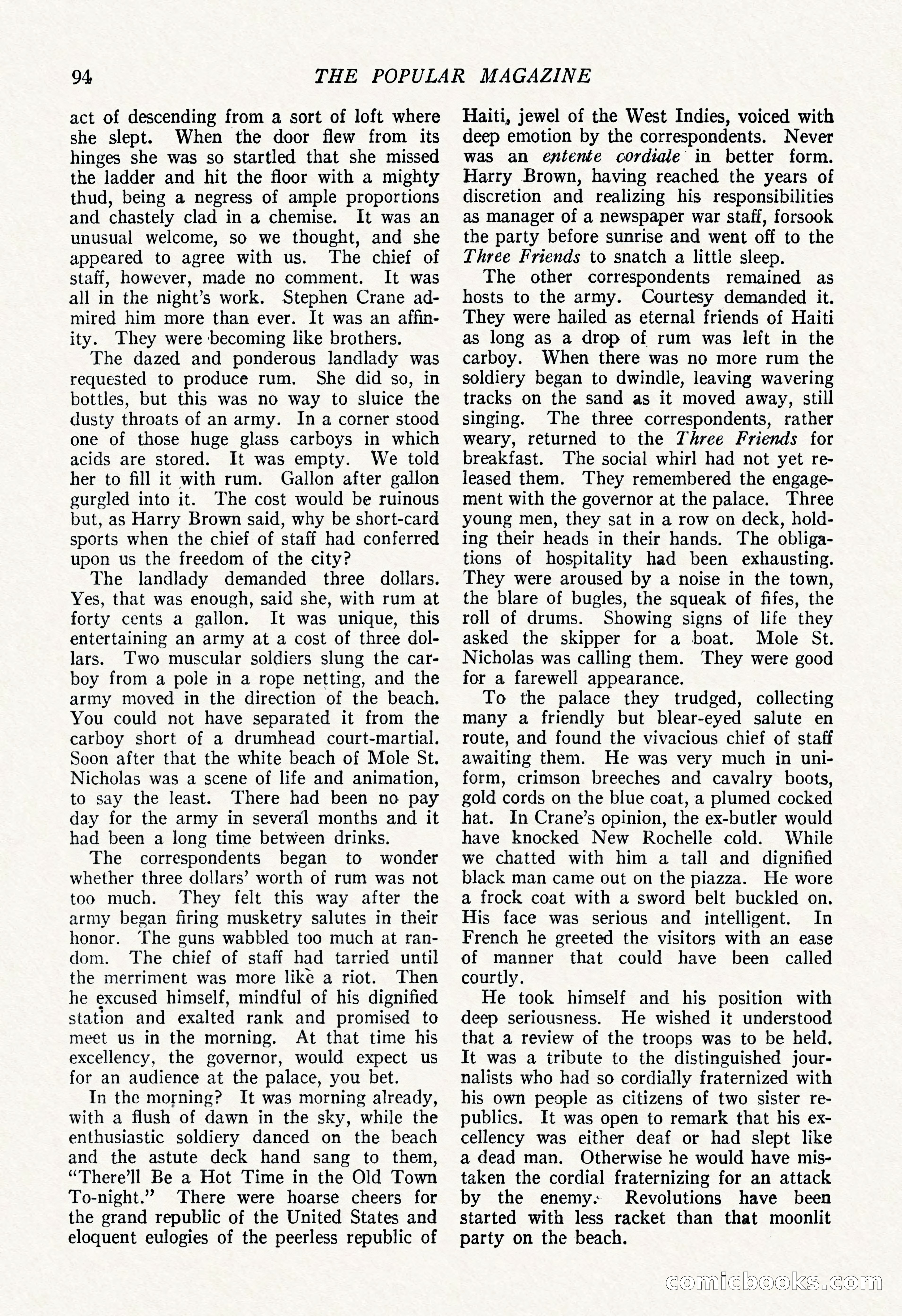 The Popular Magazine, March 7, 1922 — page 104 of 208