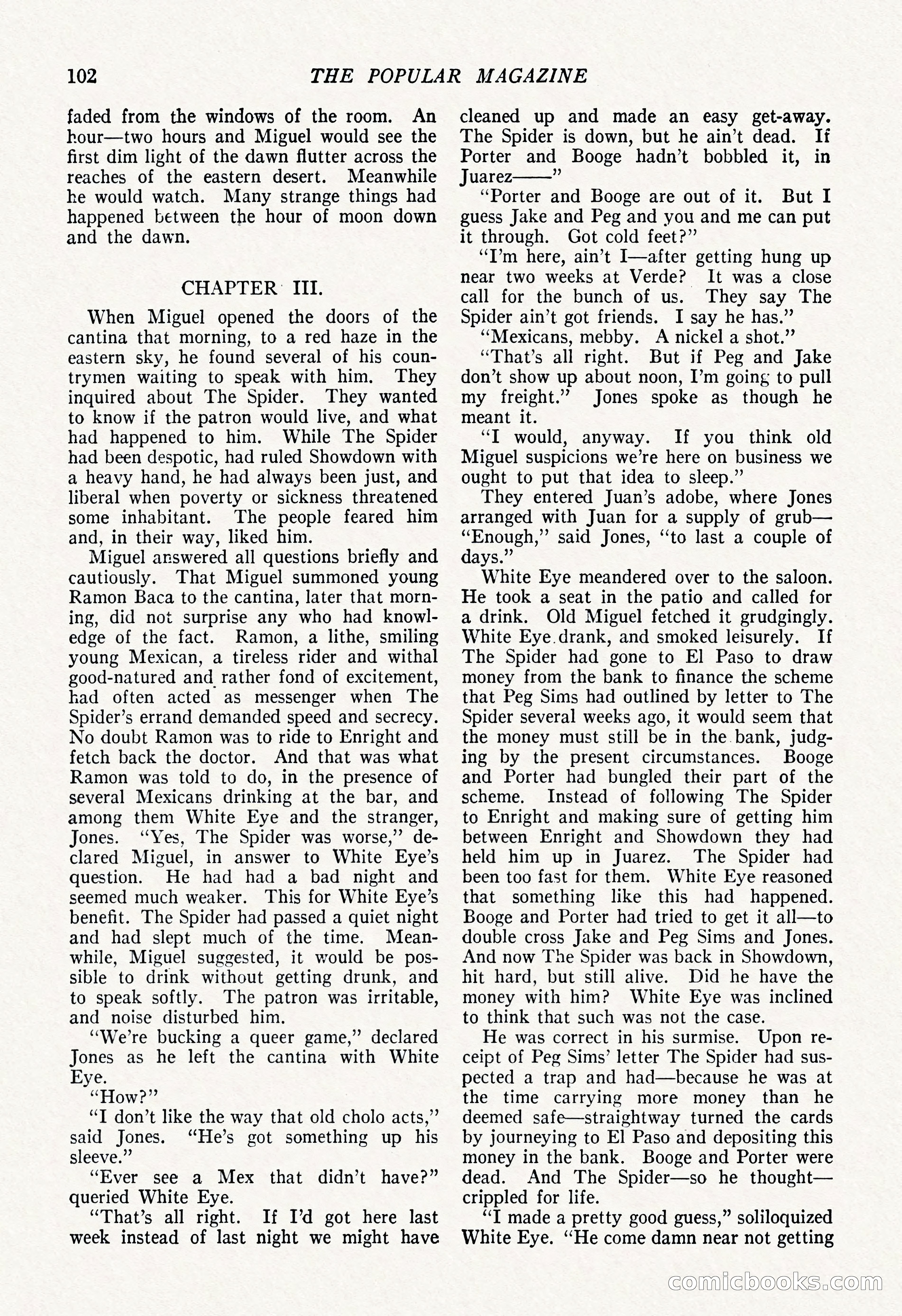 The Popular Magazine, March 7, 1922 — page 112 of 208