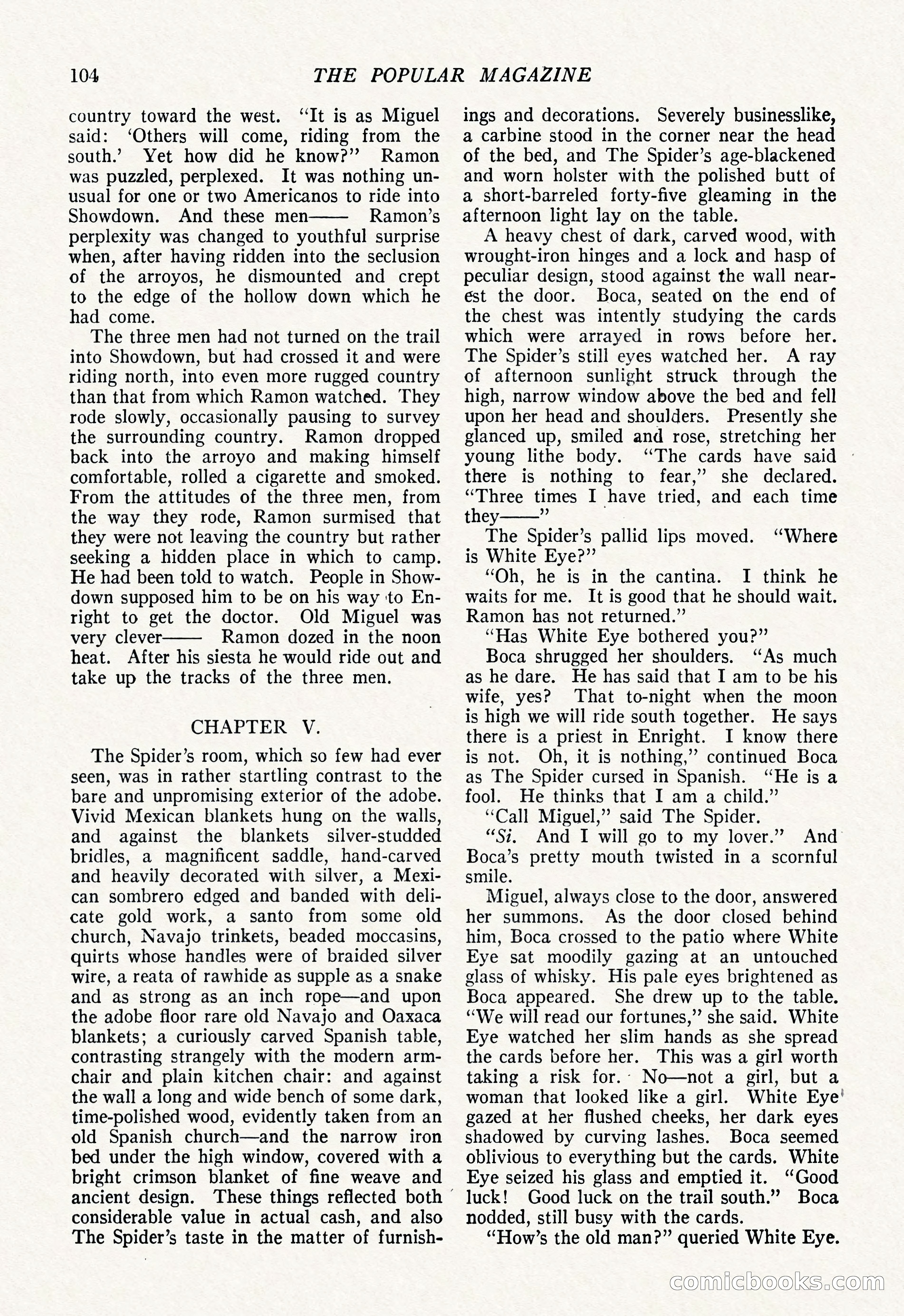 The Popular Magazine, March 7, 1922 — page 114 of 208