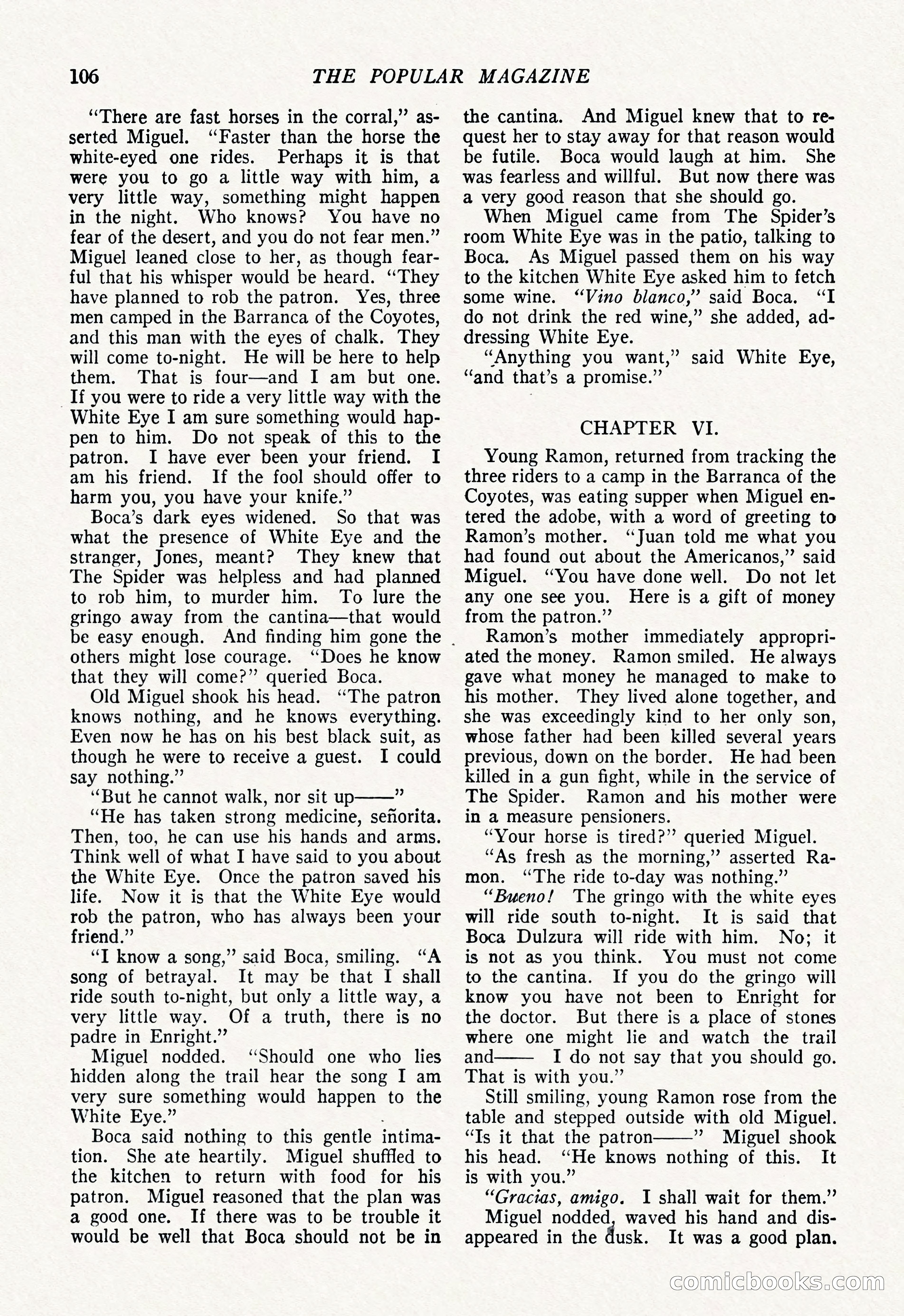 The Popular Magazine, March 7, 1922 — page 116 of 208
