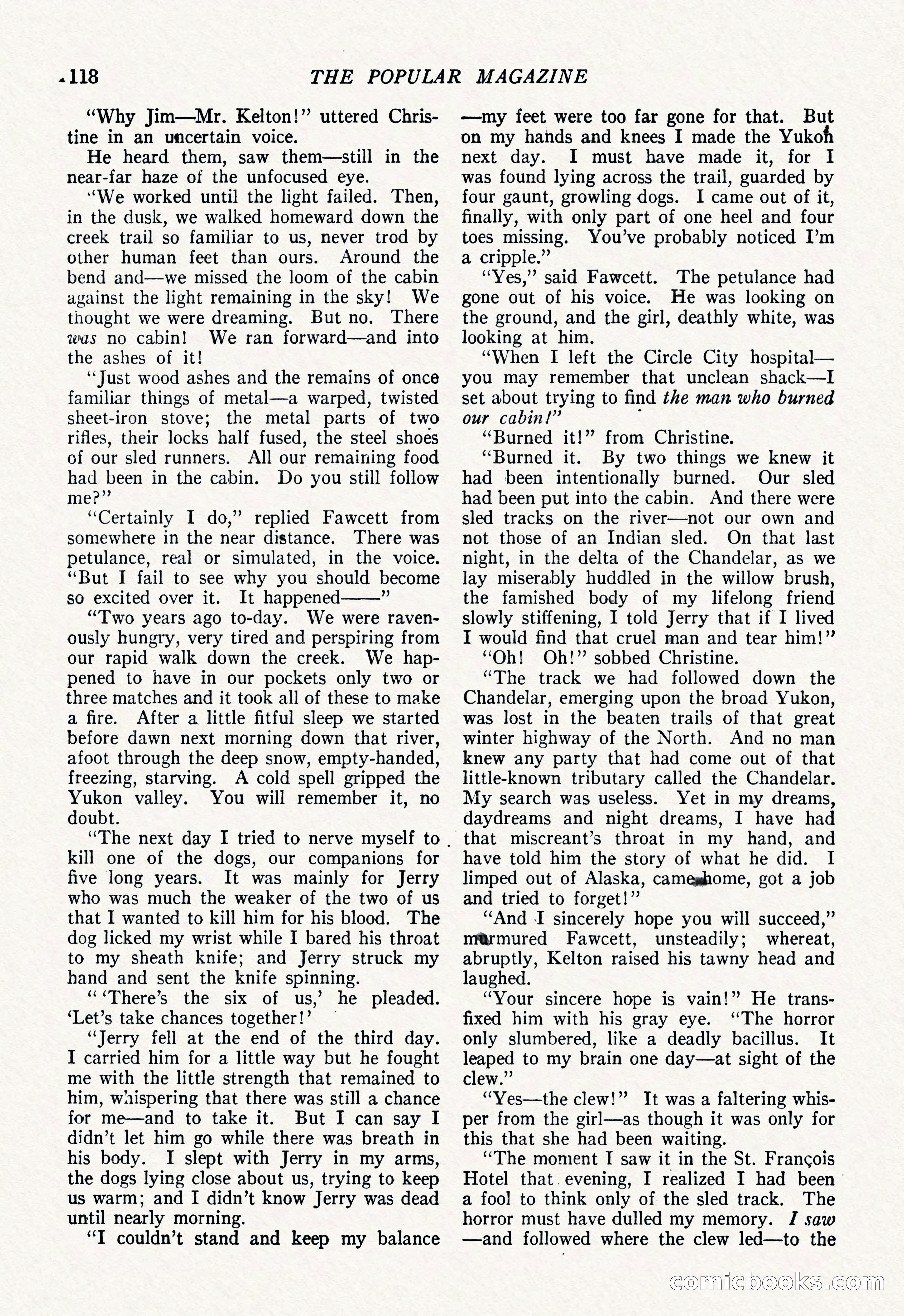 The Popular Magazine, March 7, 1922 — page 128 of 208