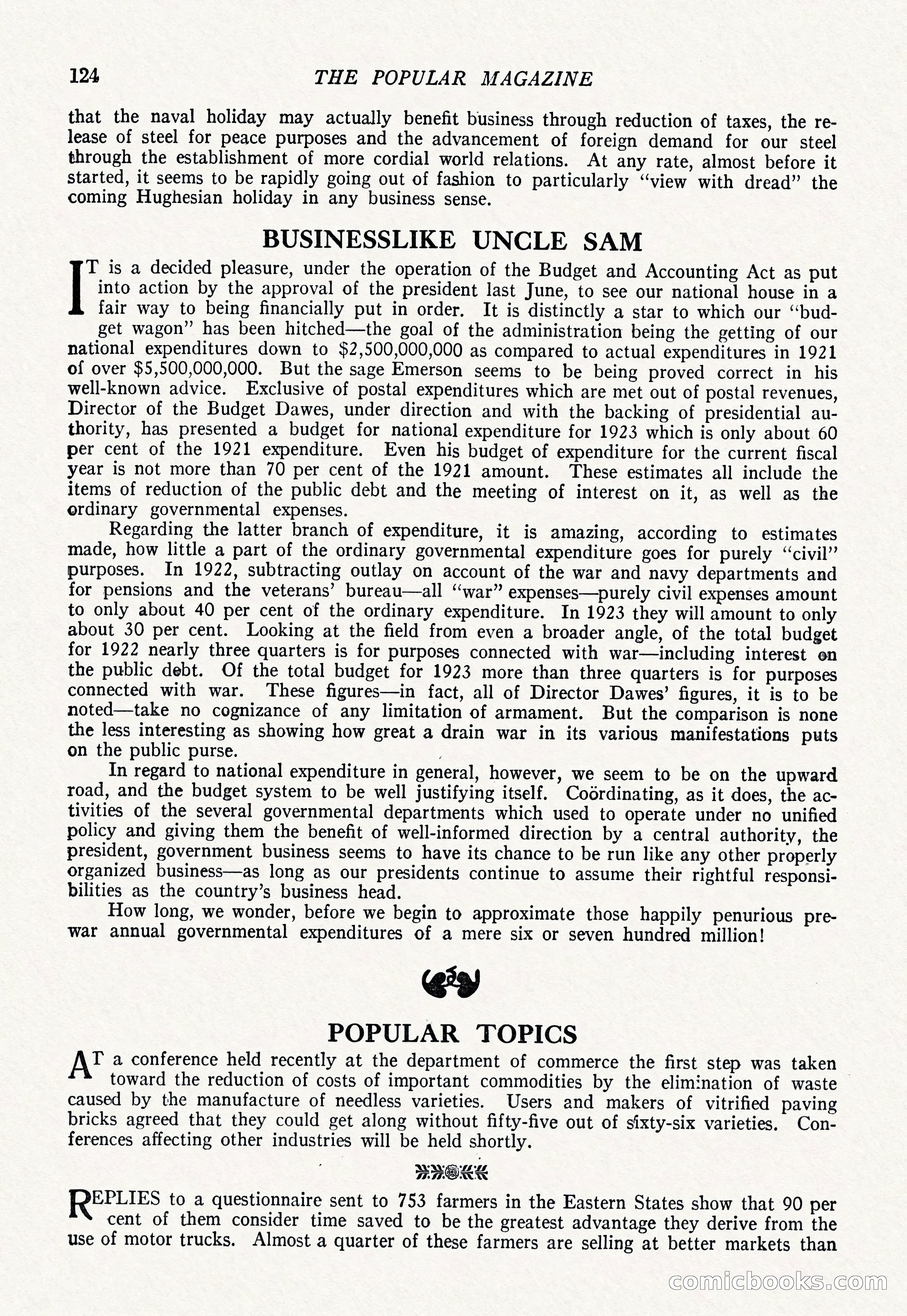 The Popular Magazine, March 7, 1922 — page 134 of 208