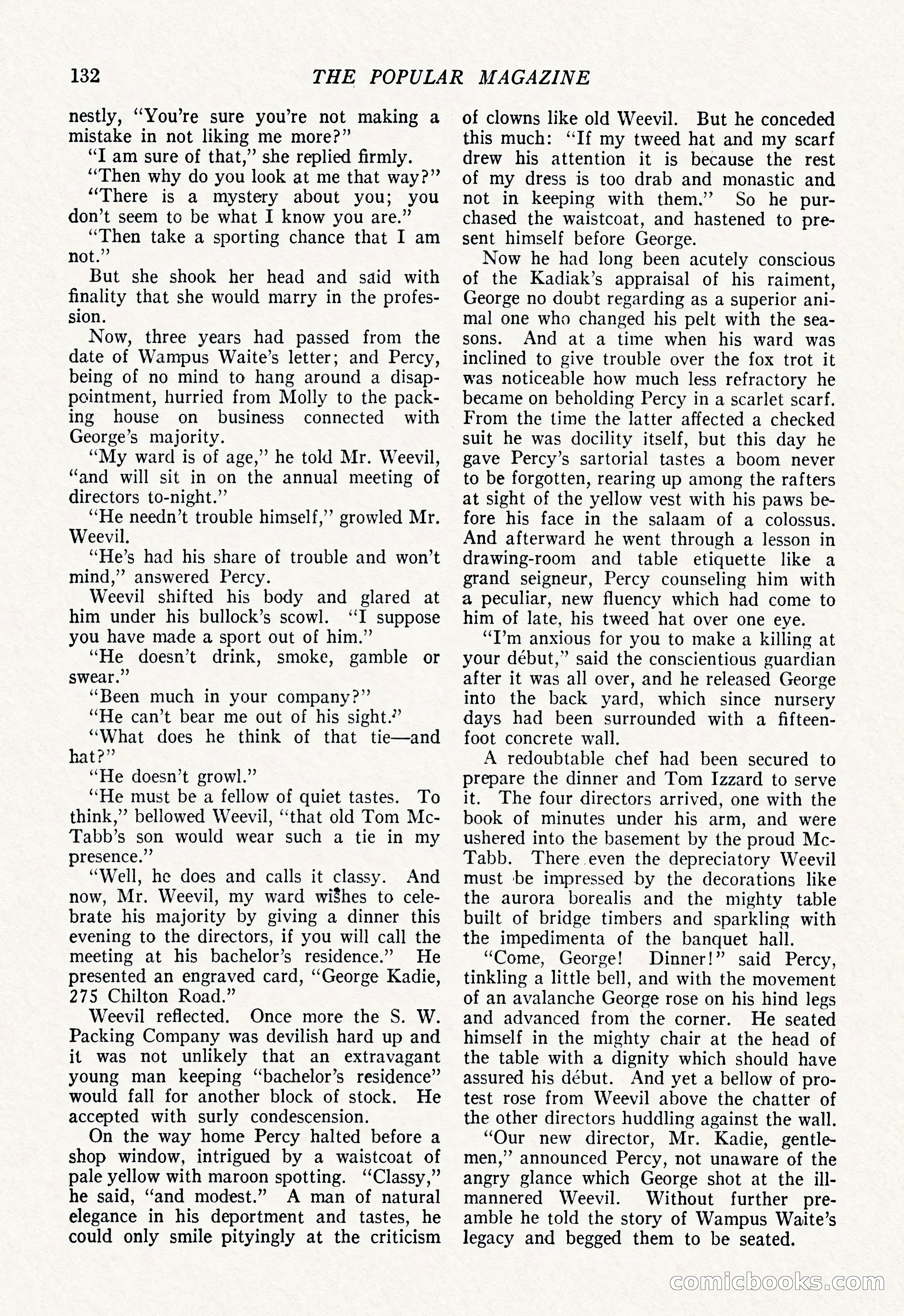 The Popular Magazine, March 7, 1922 — page 142 of 208