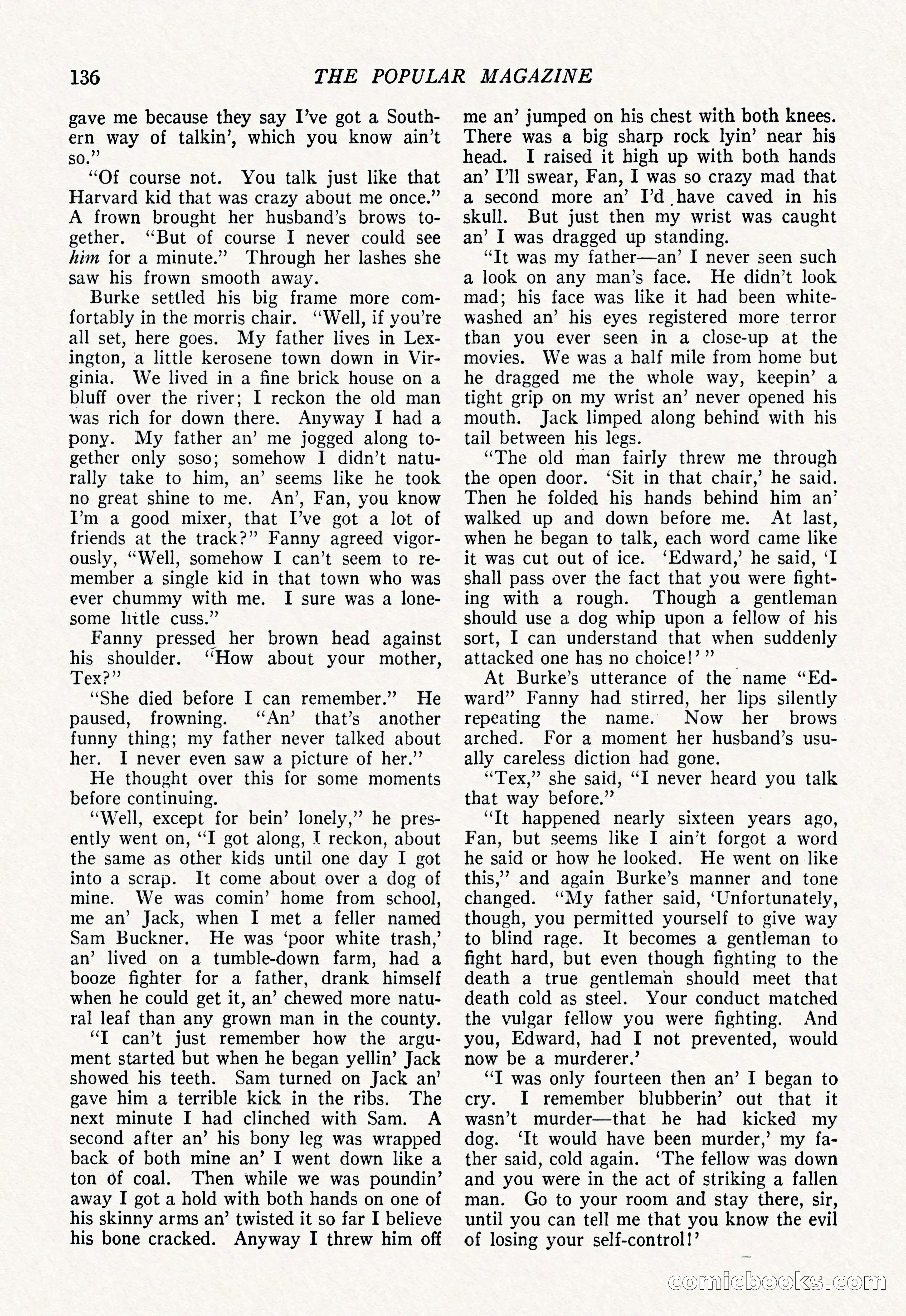 The Popular Magazine, March 7, 1922 — page 146 of 208