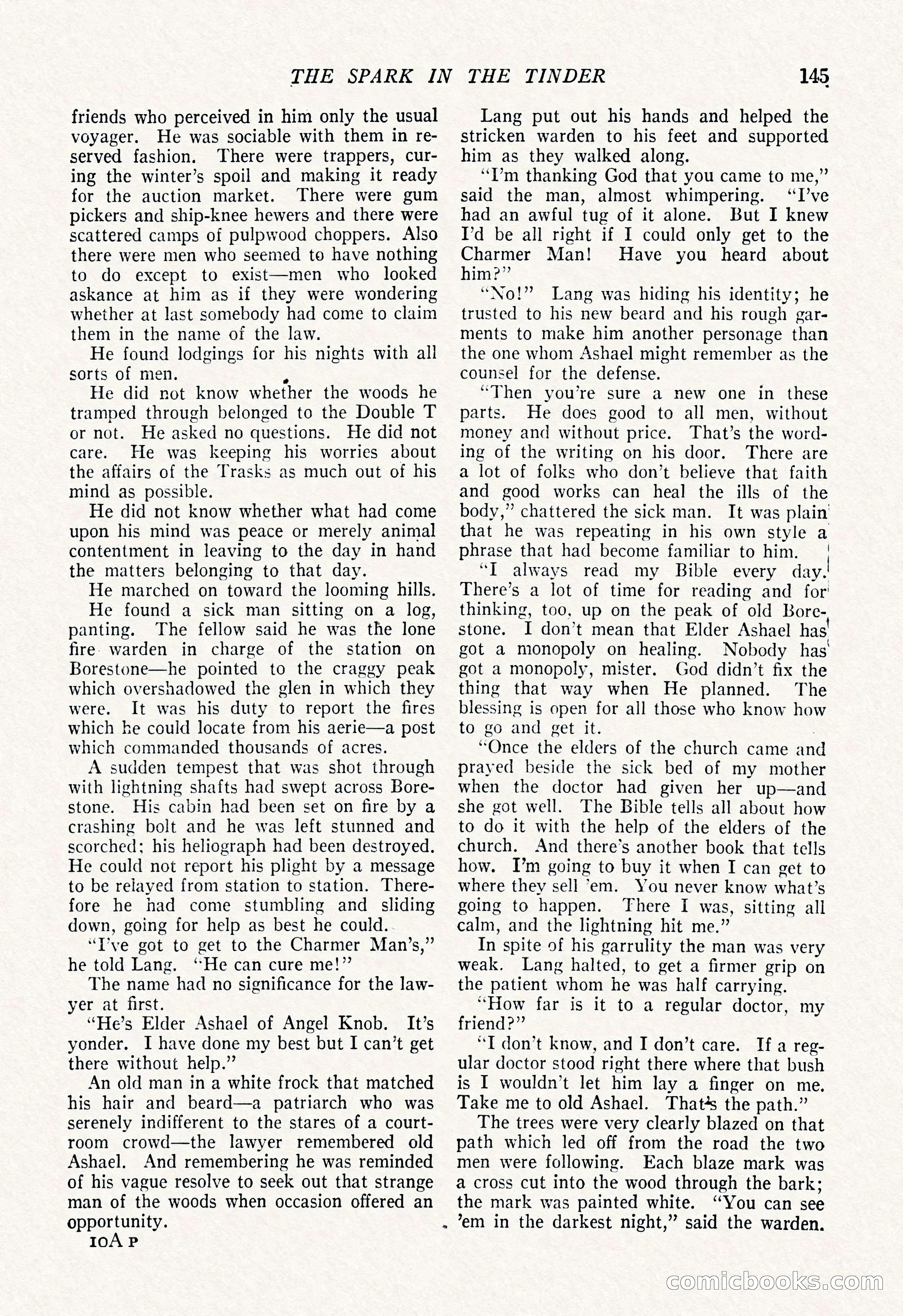 The Popular Magazine, March 7, 1922 — page 155 of 208