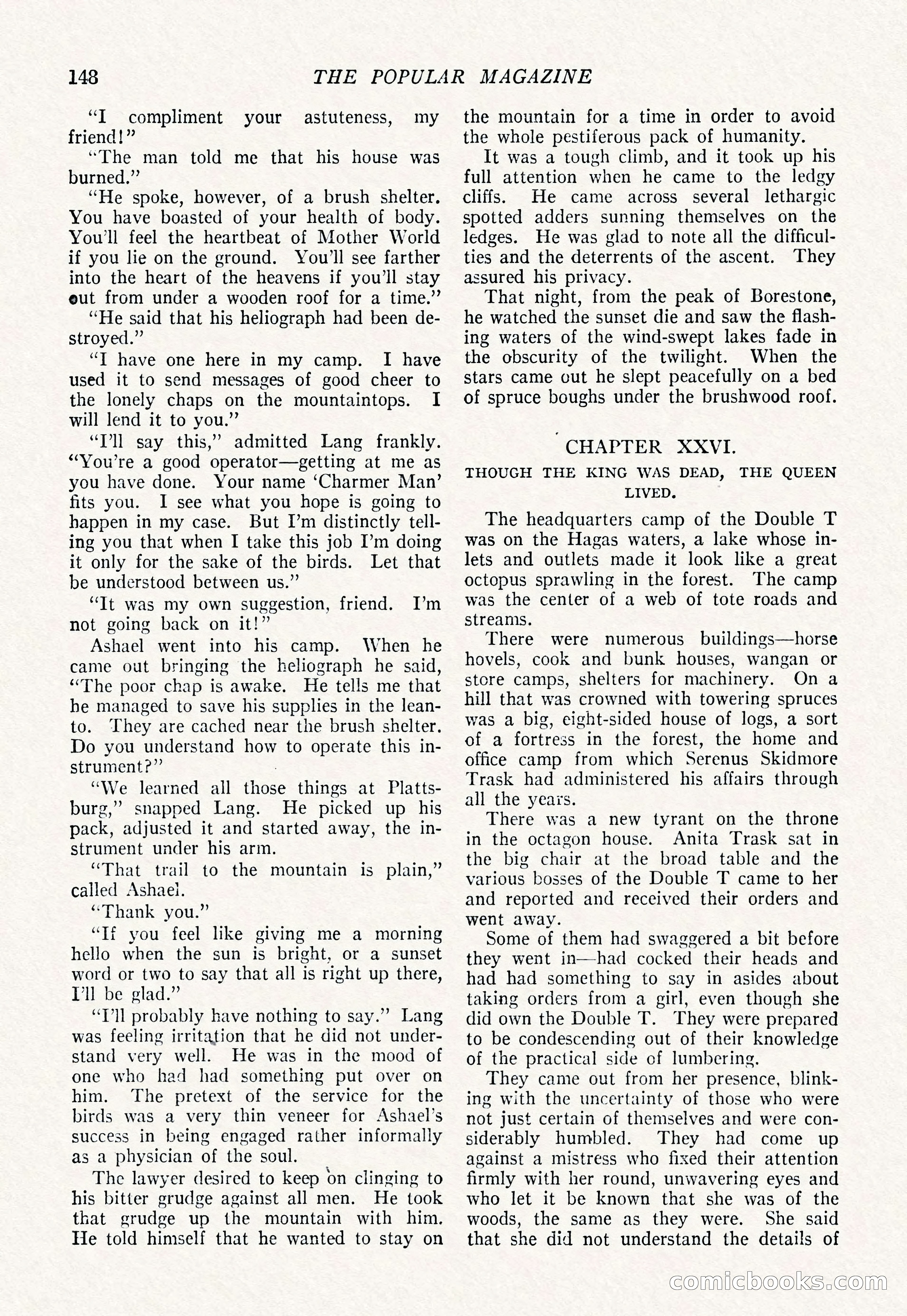 The Popular Magazine, March 7, 1922 — page 158 of 208