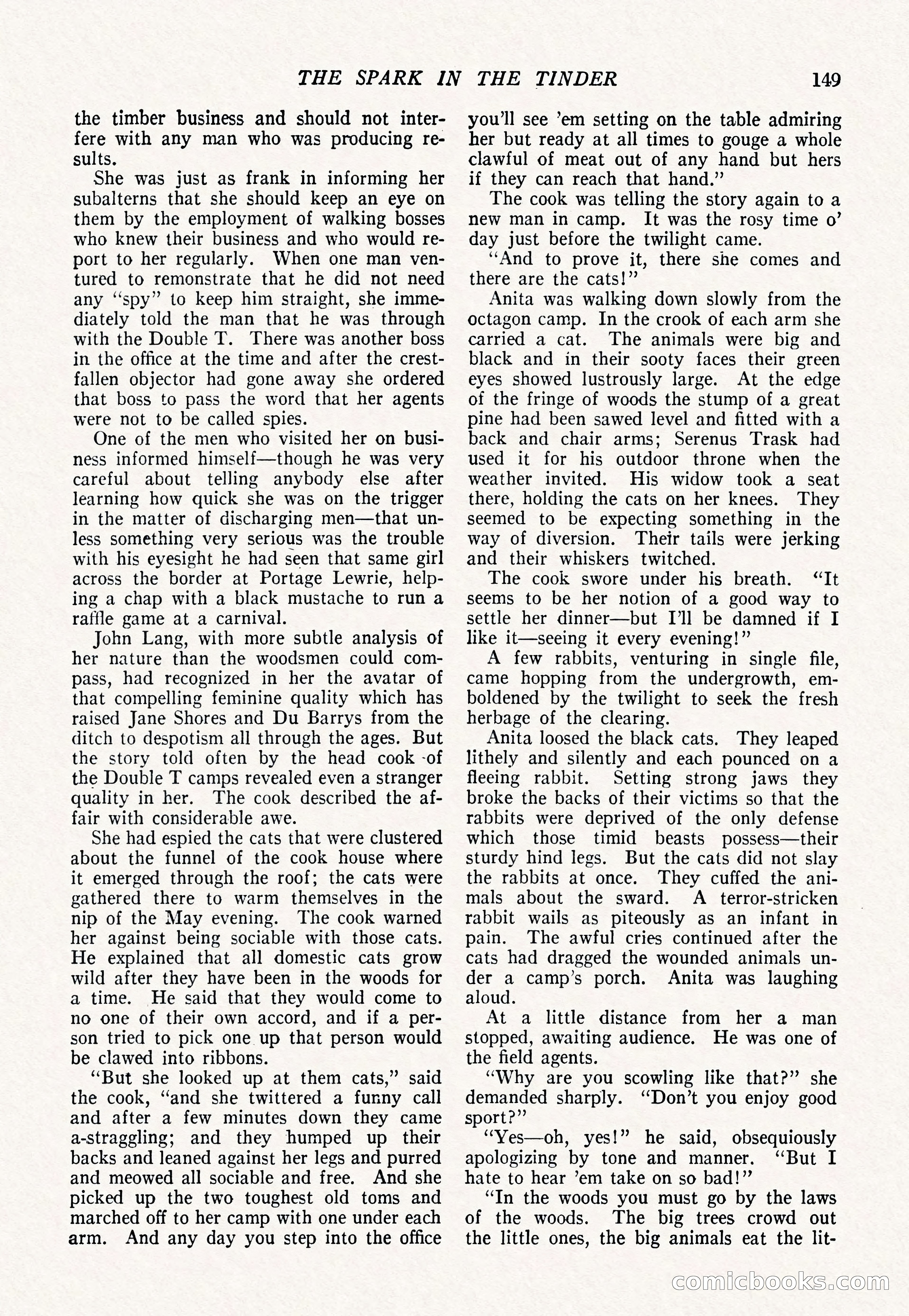 The Popular Magazine, March 7, 1922 — page 159 of 208