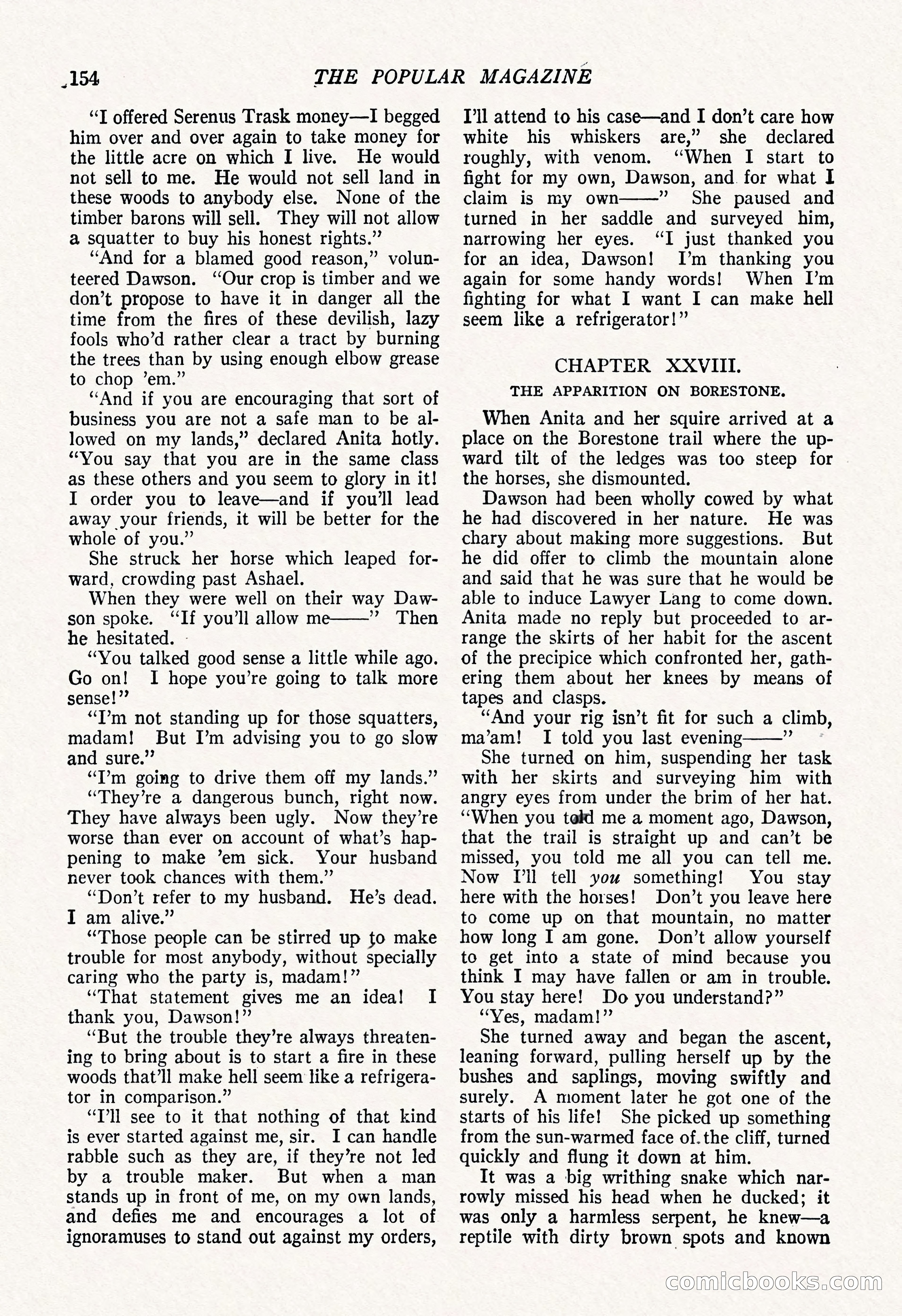 The Popular Magazine, March 7, 1922 — page 164 of 208