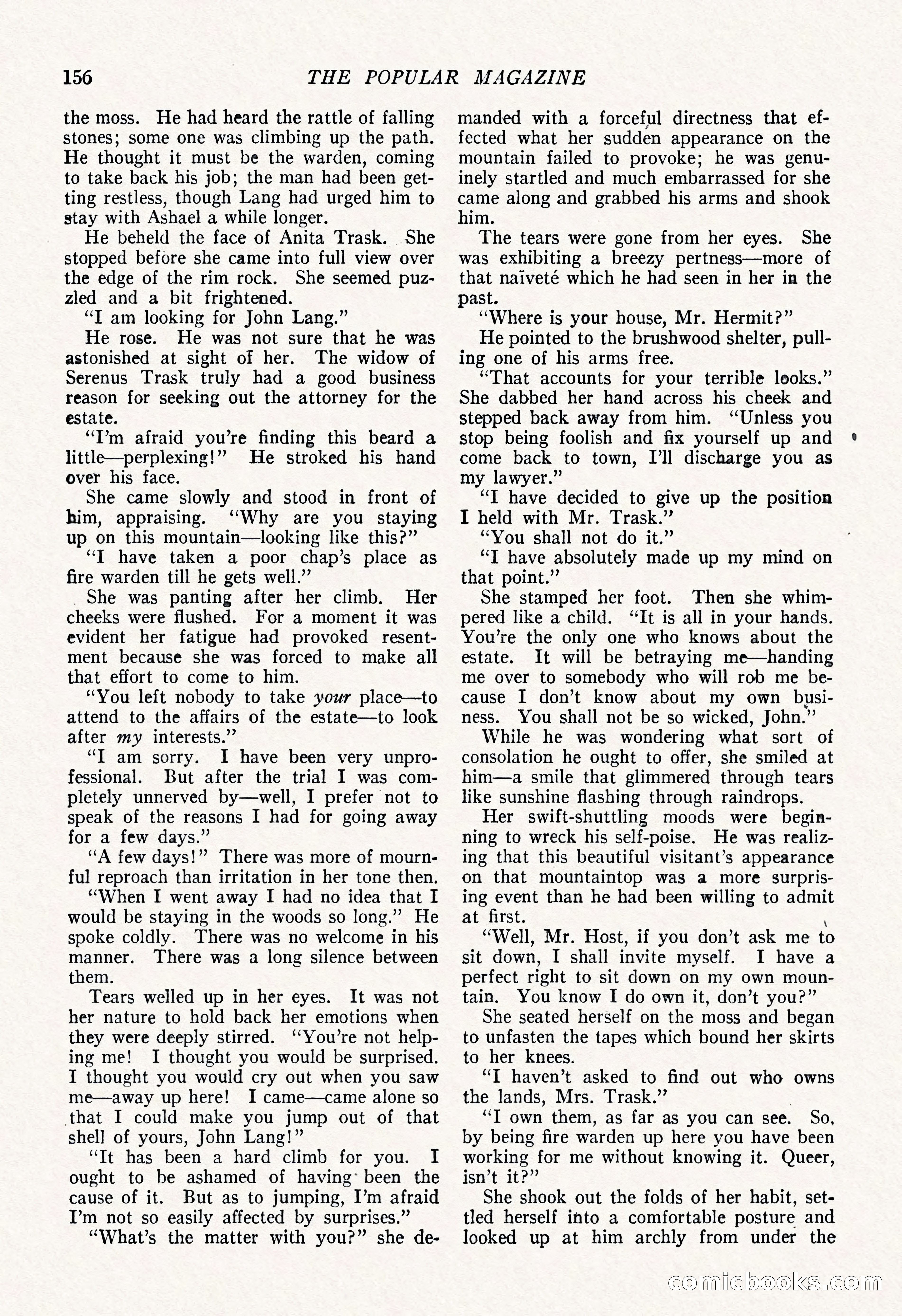 The Popular Magazine, March 7, 1922 — page 166 of 208