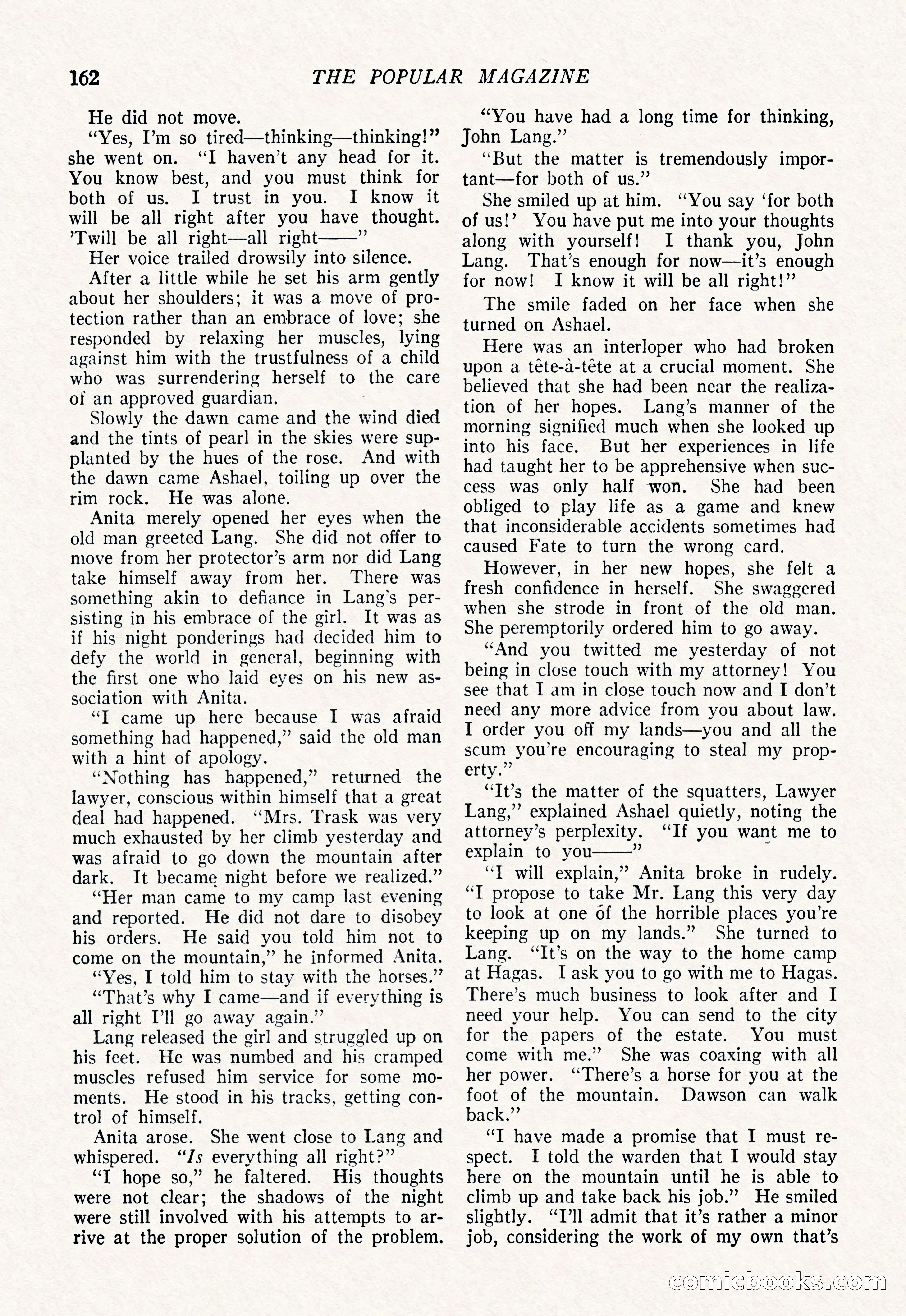 The Popular Magazine, March 7, 1922 — page 172 of 208
